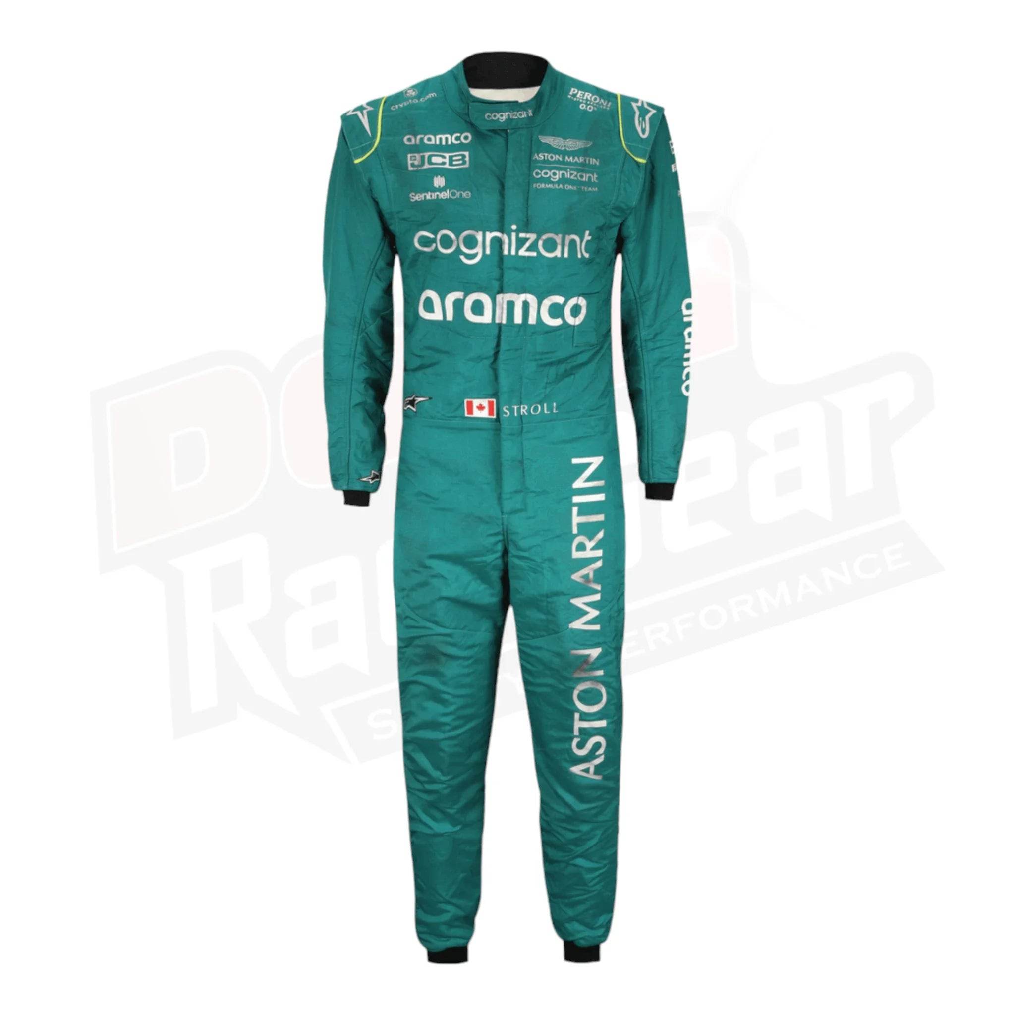 2022 LANCE STROLL ASTON MARTIN F1 RACE SUIT - CANADIAN GP - Dash Racegear Store