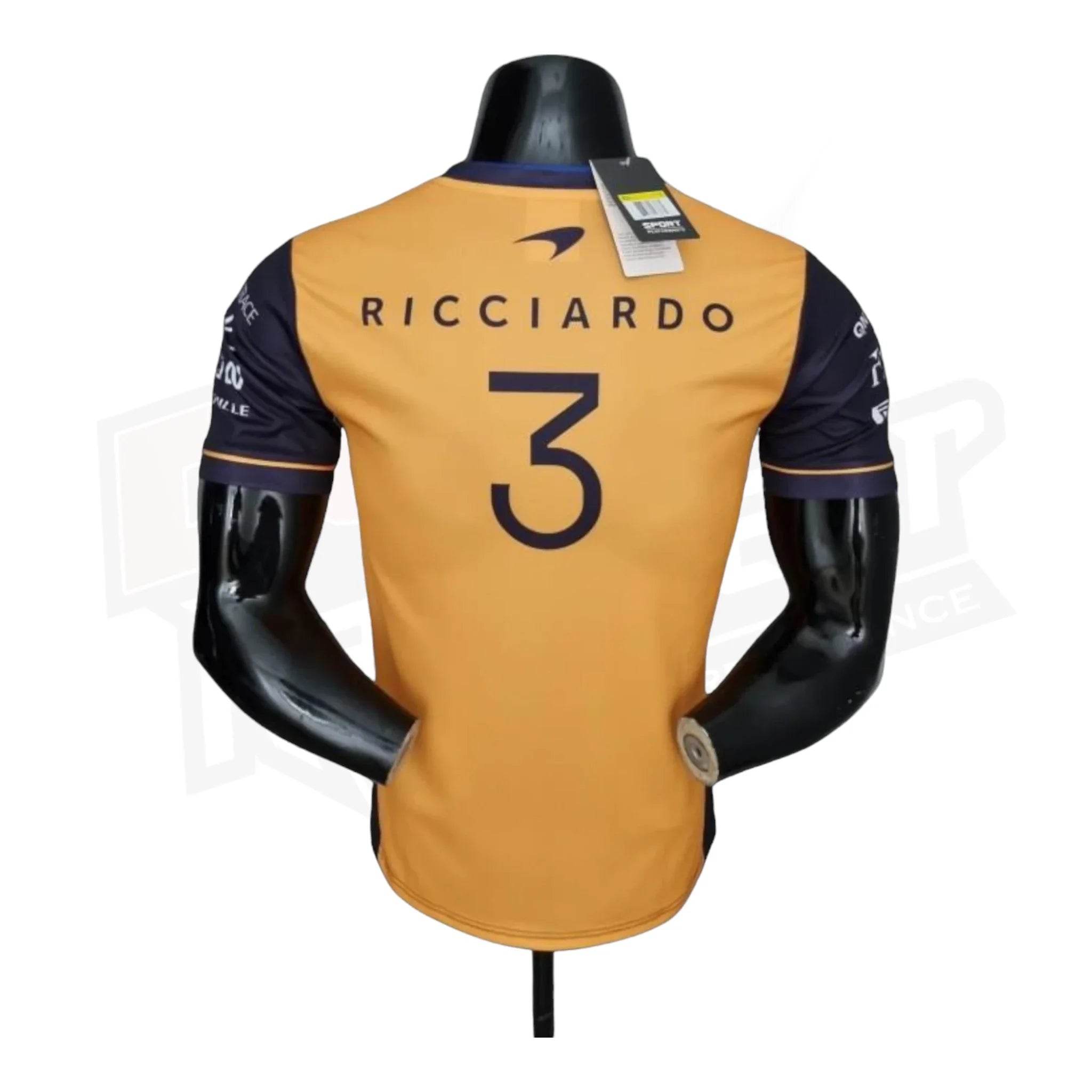 2022 McLaren Daniel Ricciardo Crew Neck F1 T-Shirt - Dash Racegear Store