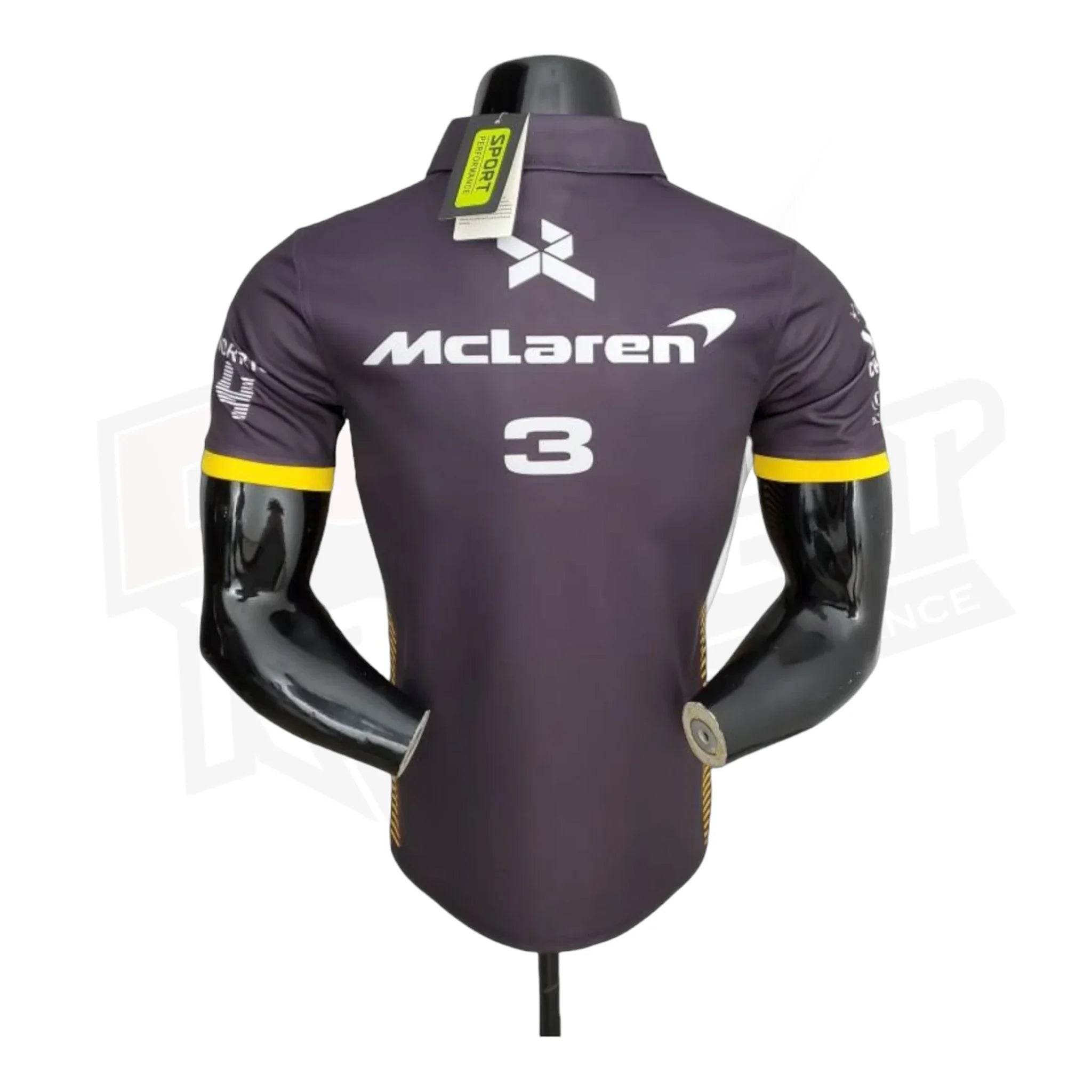 2022 McLaren Daniel Ricciardo Formula One Polo Shirt - Dash Racegear Store