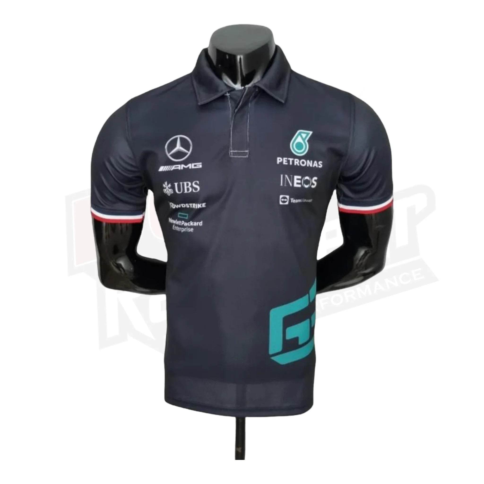 2022 Mercedes Benz George Russell Polo Shirt - Dash Racegear Store