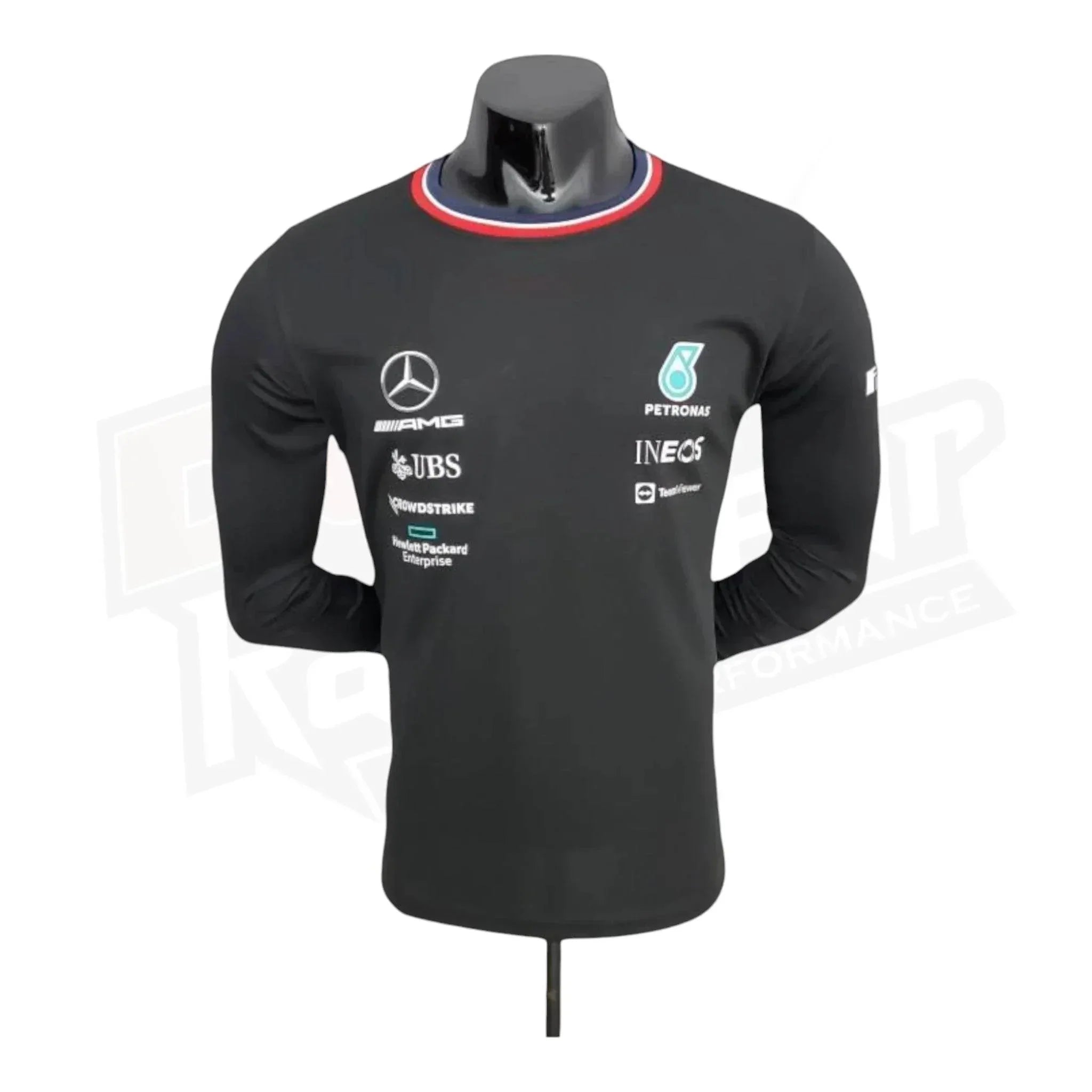 2022 Mercedes F1 Long Sleeve T - Shirt - XX - Large - Men's