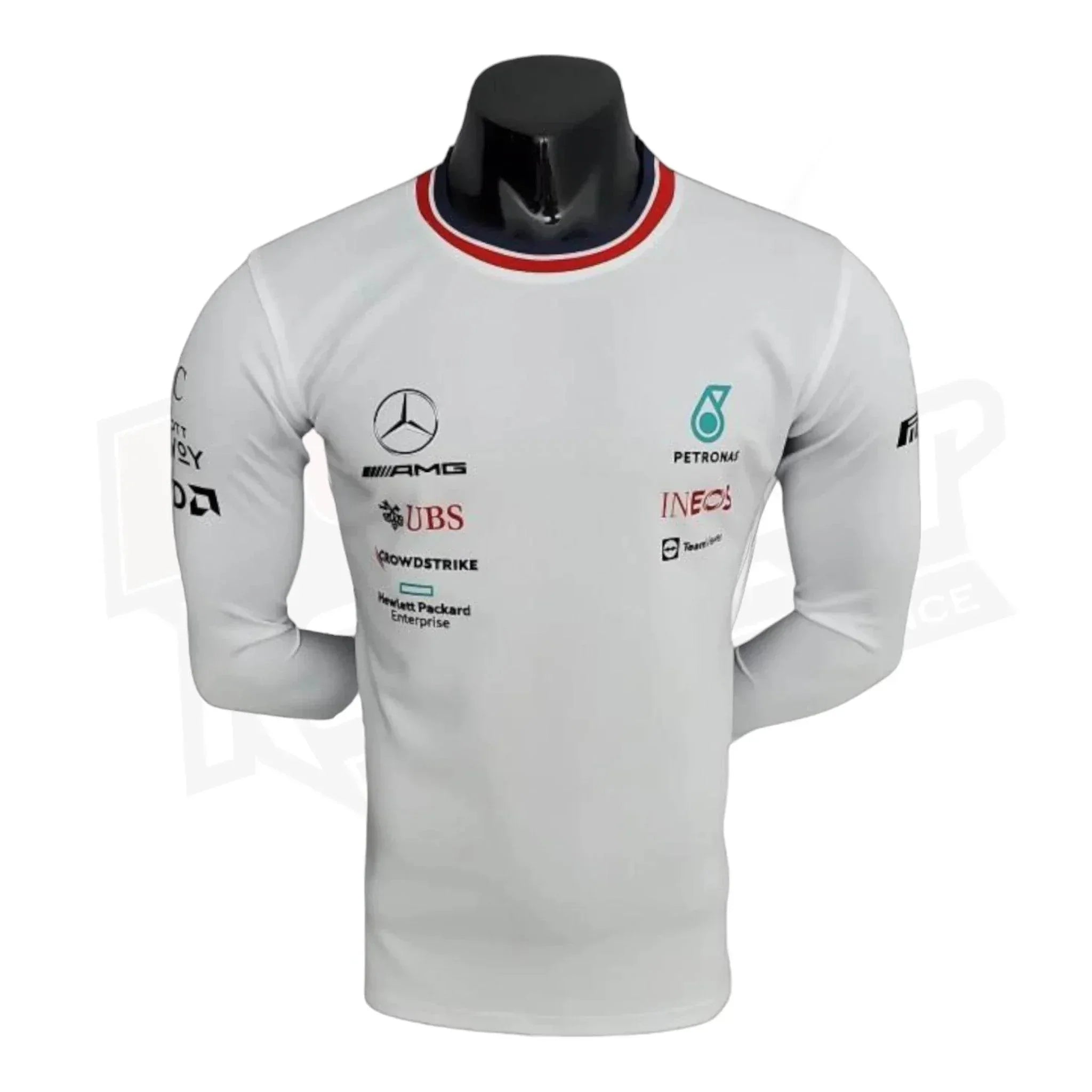 2022 Mercedes Formula One Long Sleeve T - Shirt - XX - Lareg - Men's