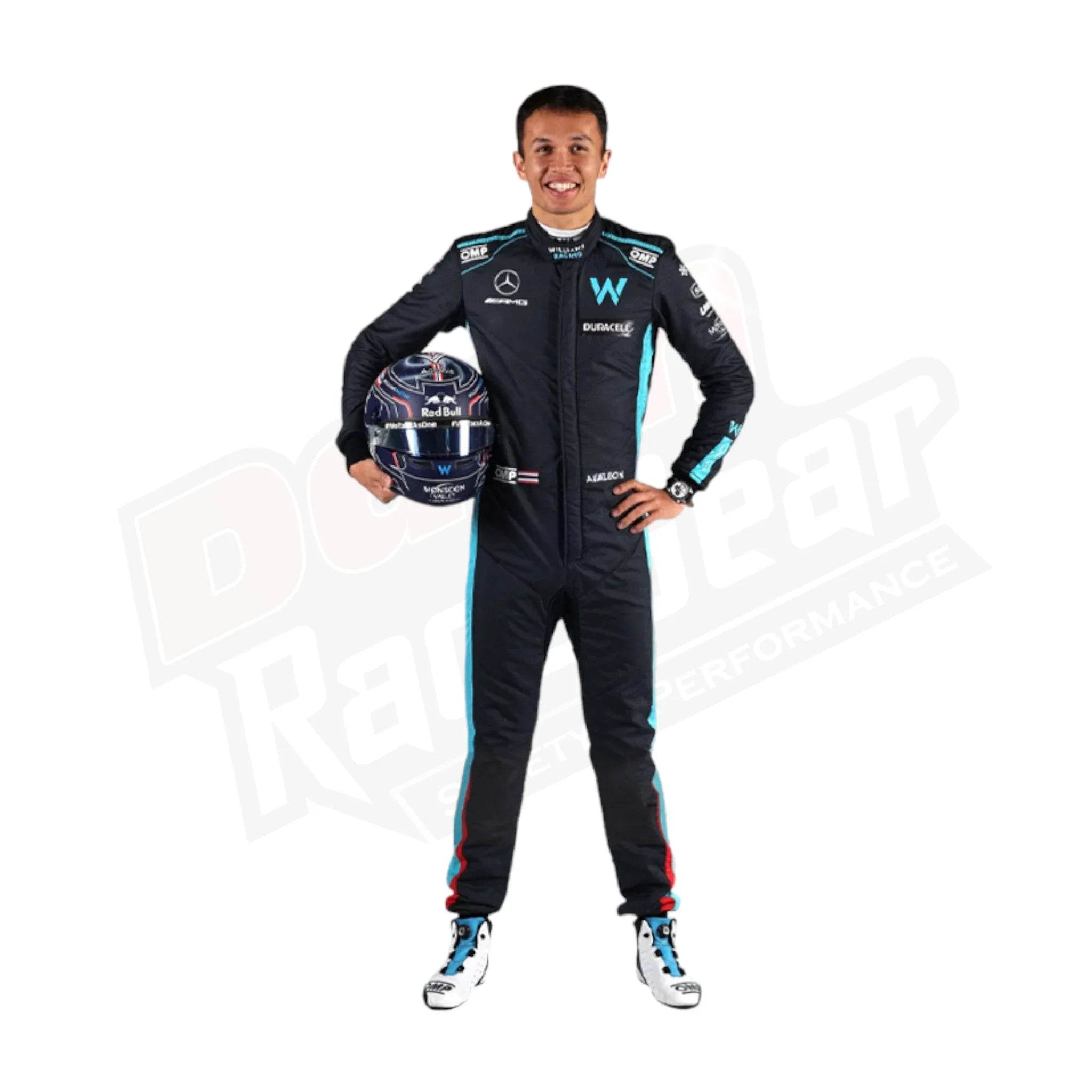 2022 New Alexander Albon F1 Race Suit Williams Racing - Dash Racegear Store