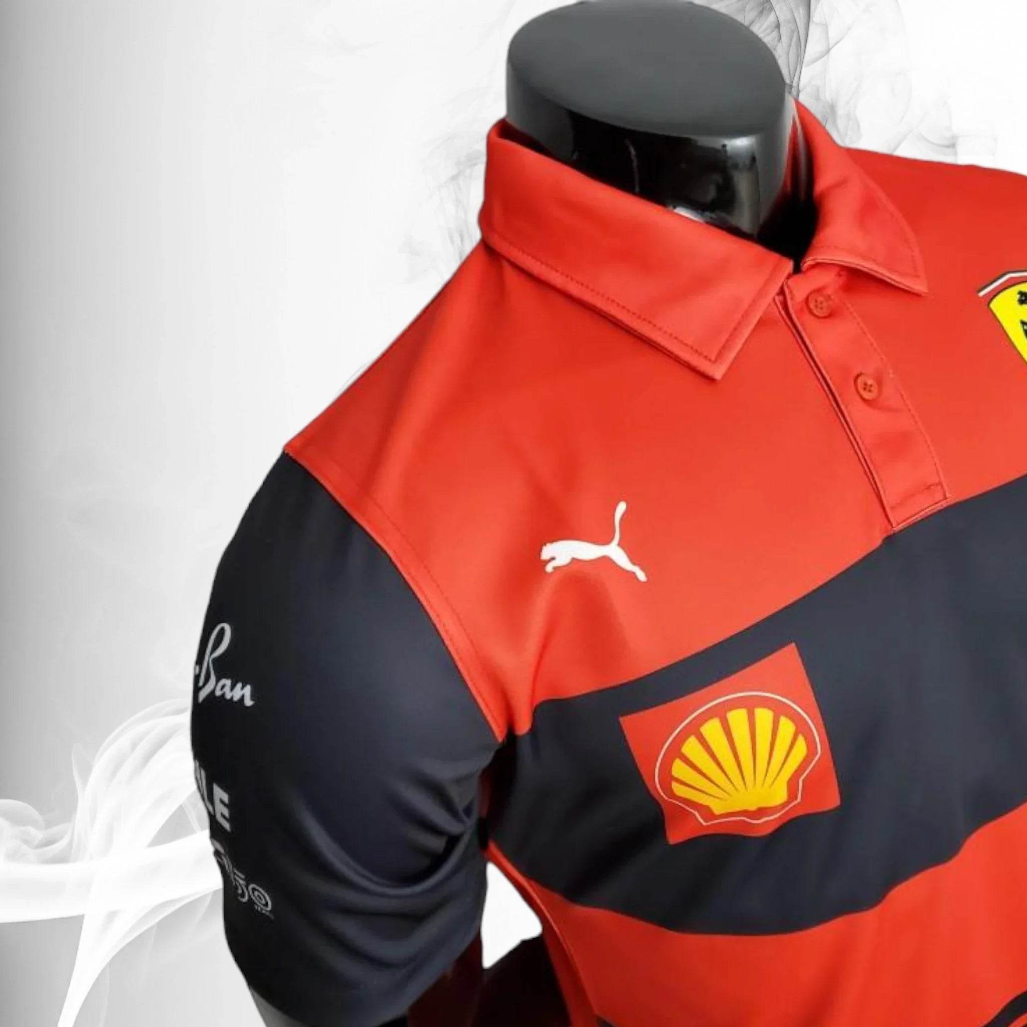 2022 New Ferrari F1 Racing Polo Shirt - Dash Racegear Store