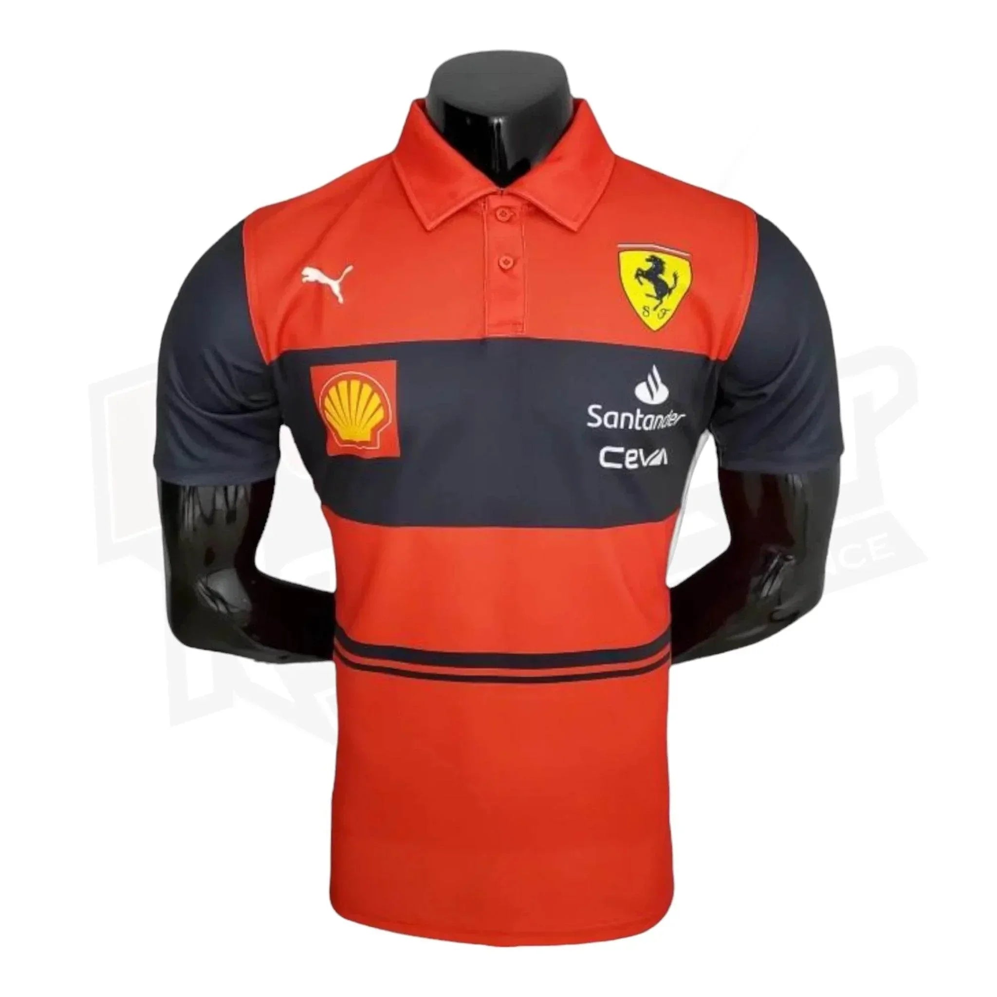 2022 New Ferrari F1 Racing Polo Shirt - XX - Large