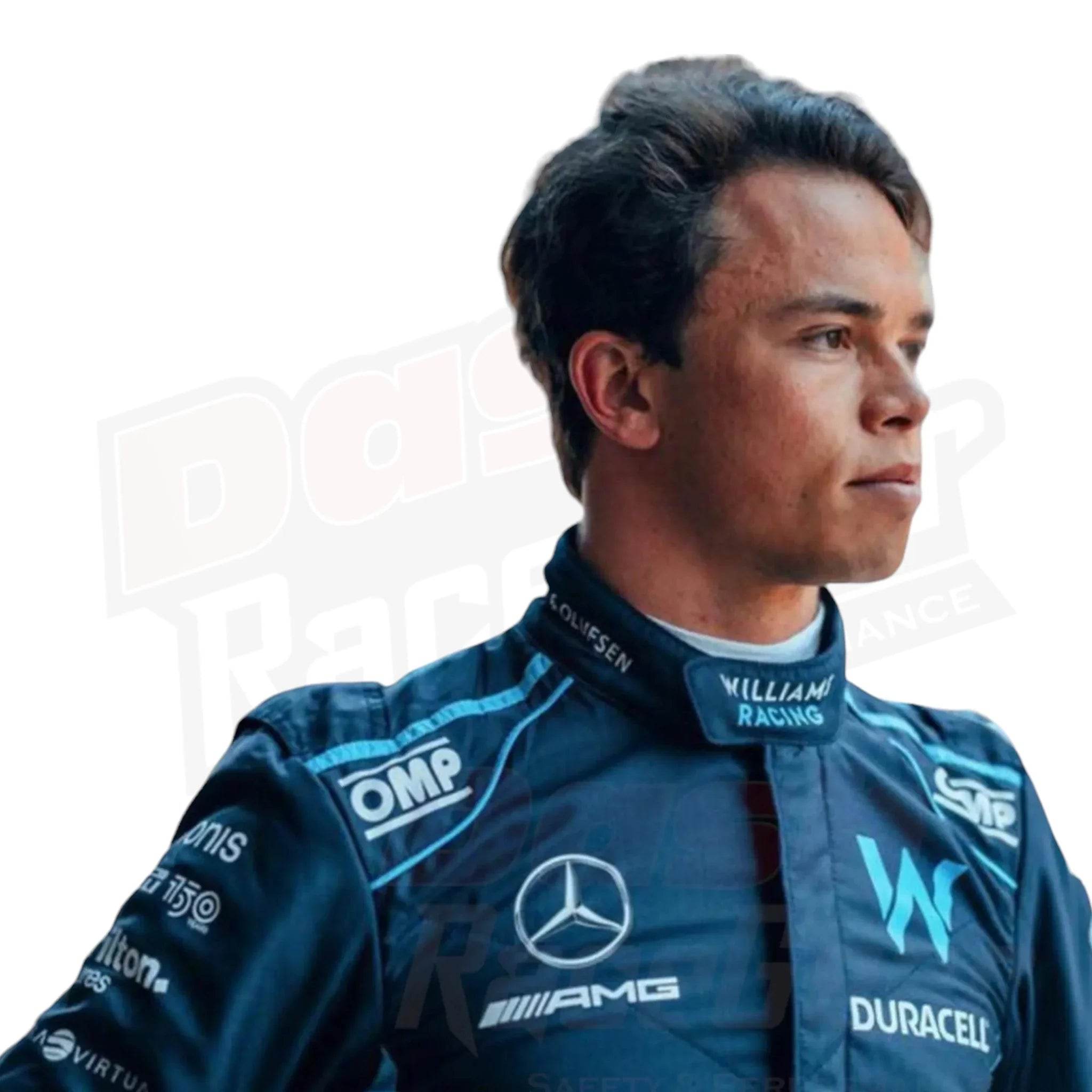 2022 Nyck de Vries Williams Racing F1 Race Suit _ Italian Grand Prix - Dash Racegear Store