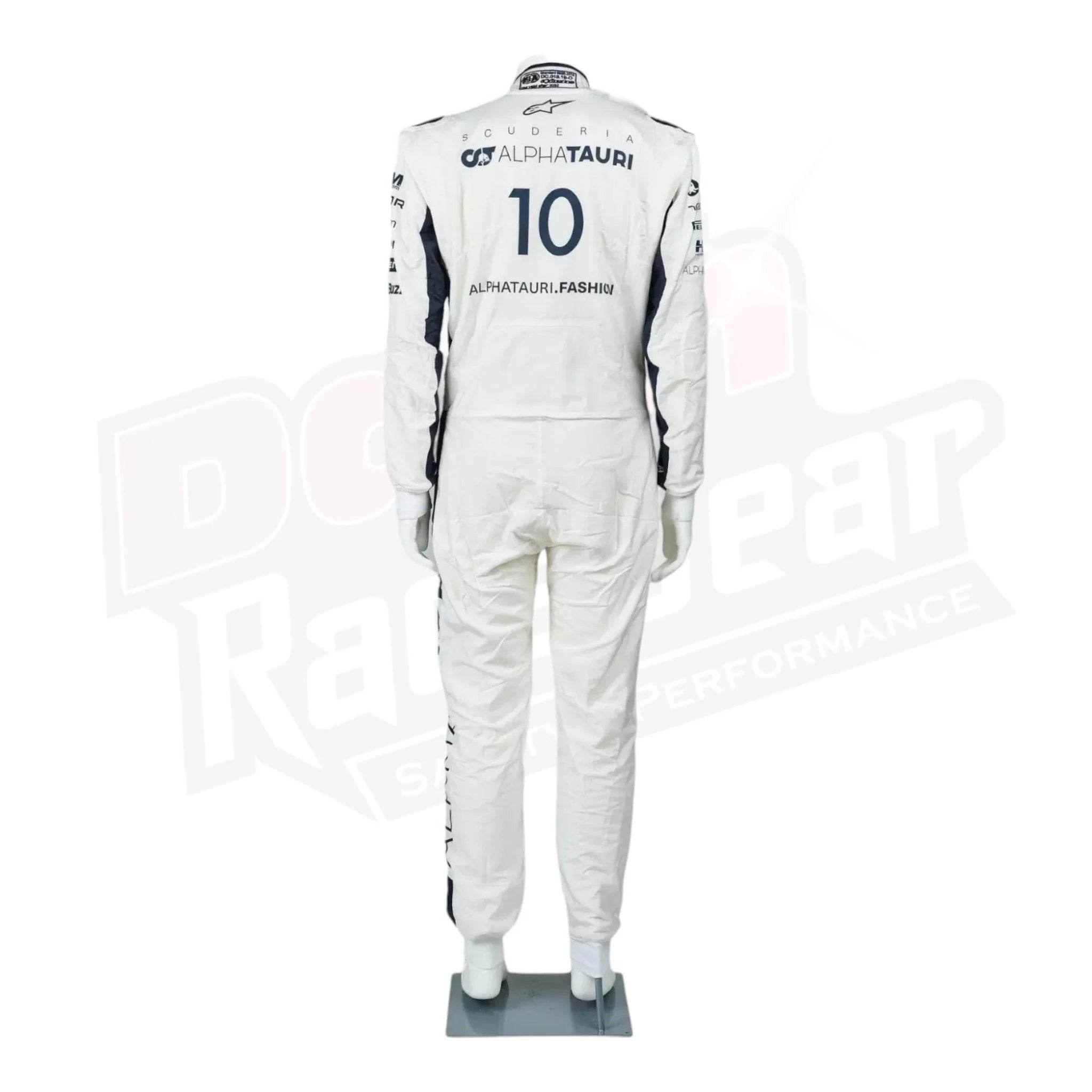 2022 Pierre Gasly Scuderia AlphaTauri F1 Race Suit - Dash Racegear Store