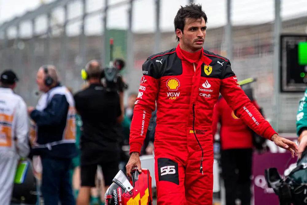 2022 Scuderia Ferrari Carlos Sainz F1 Race Suit - Dash Racegear Store