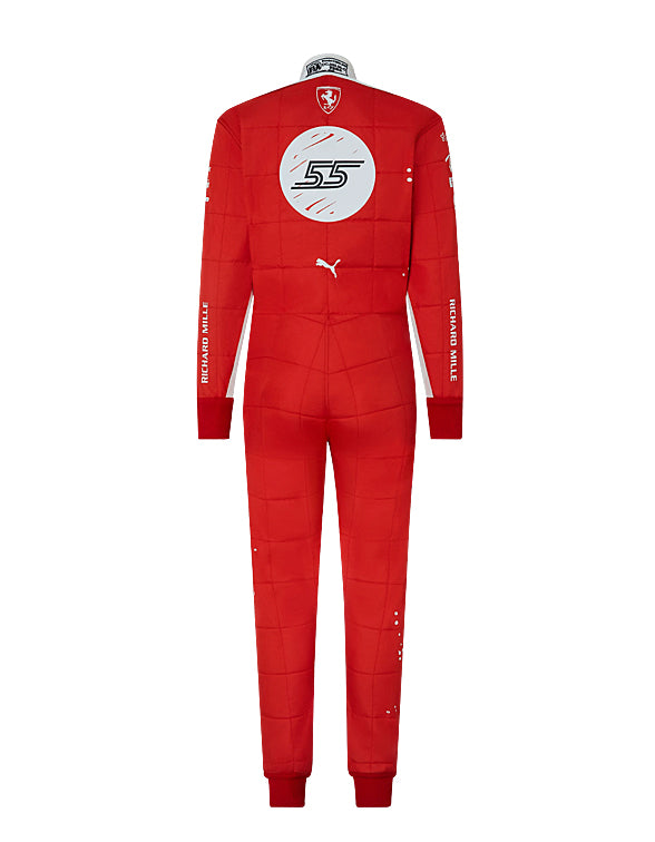2023 Carlos Sainz (Las Vegas GP Special Edition) Ferrari F1 Race Suit REPLICA Dash Racegear product image 3