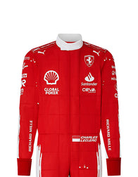 2023 Charles Leclerc (las vegas GP special edition) Ferrari F1 Race Suit REPLICA Dash Racegear product image 1