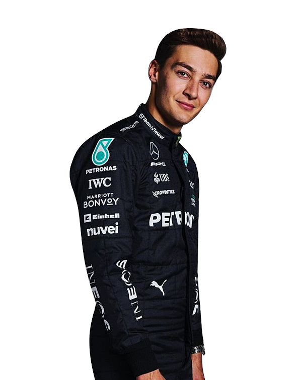 2023 George Russell PETRONAS Mercedes F1 Race Suit REPLICA Dash Racegear product image 3