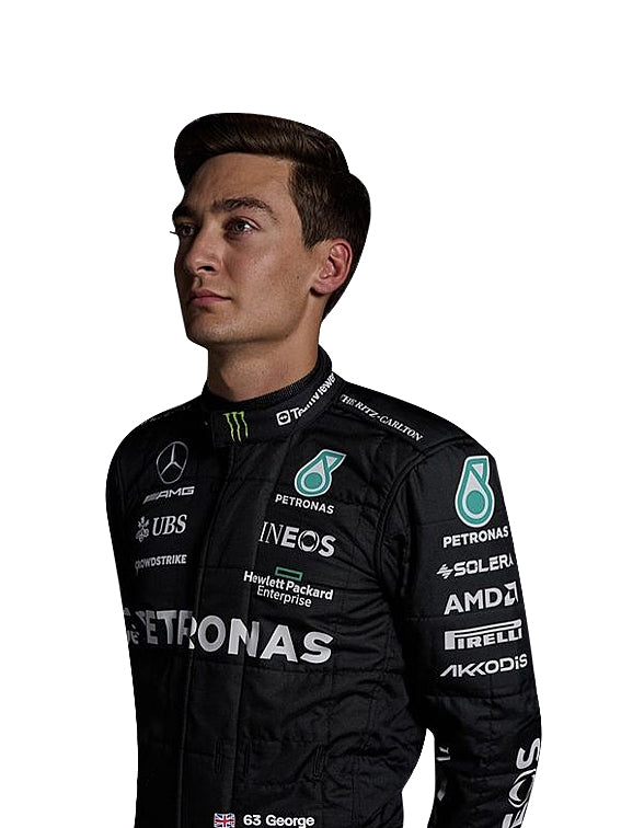2023 George Russell PETRONAS Mercedes F1 Race Suit REPLICA Dash Racegear product image 2
