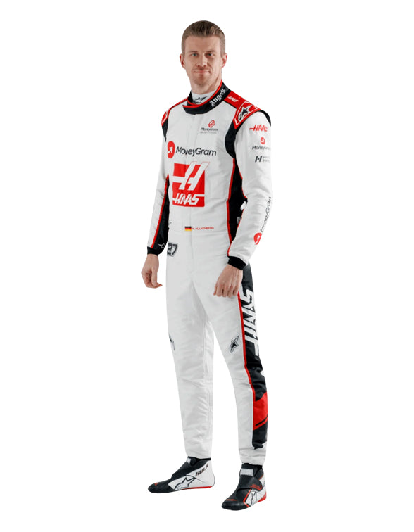2023 Nico Hulkenberg Haas F1 Race Suit REPLICA Dash Racegear product image 2