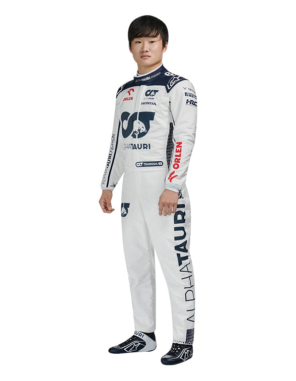 2023 Yuki Tsunoda Alphatauri F1 Race Suit REPLICA Dash Racegear product image 2