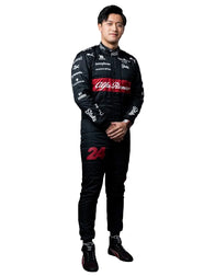 2023 Zhou Guanyu Alfa Romeo F1 Race Suit Replica Dash Racegear product image 3