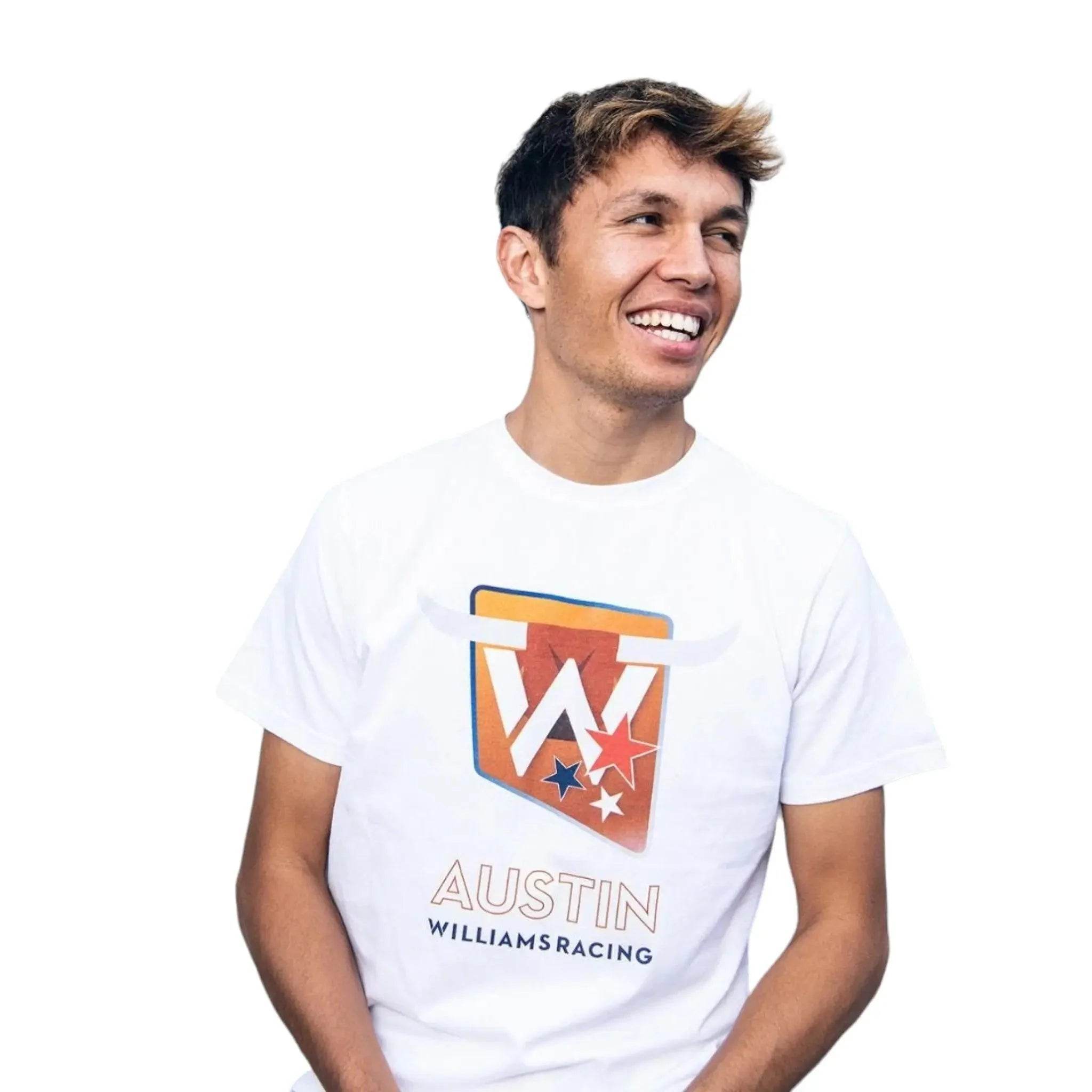 2023 Adult Austin Race T-Shirt White - Dash Racegear Store