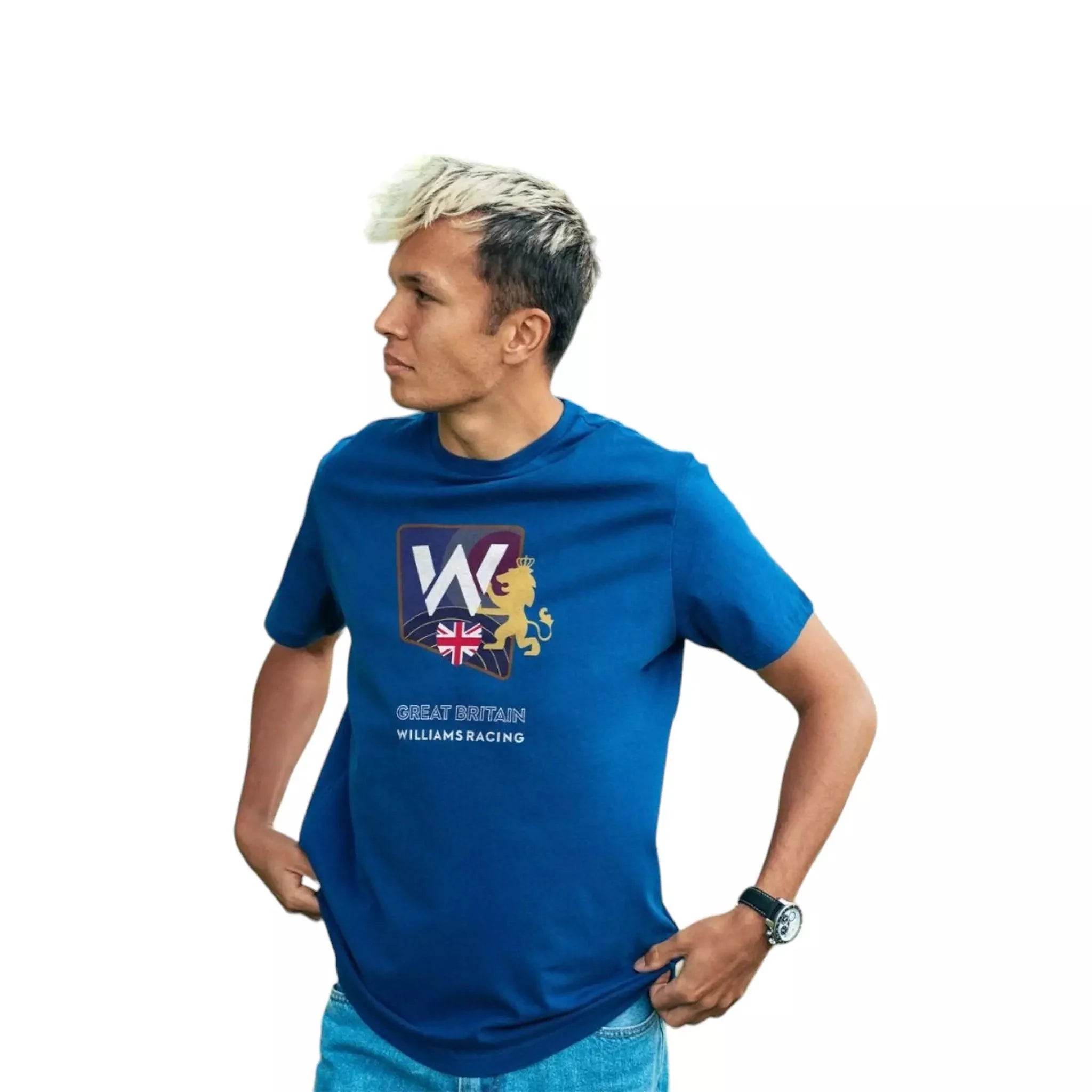 2023 Adult Great Britain Race T-Shirt Mazarine Blue - Dash Racegear Store