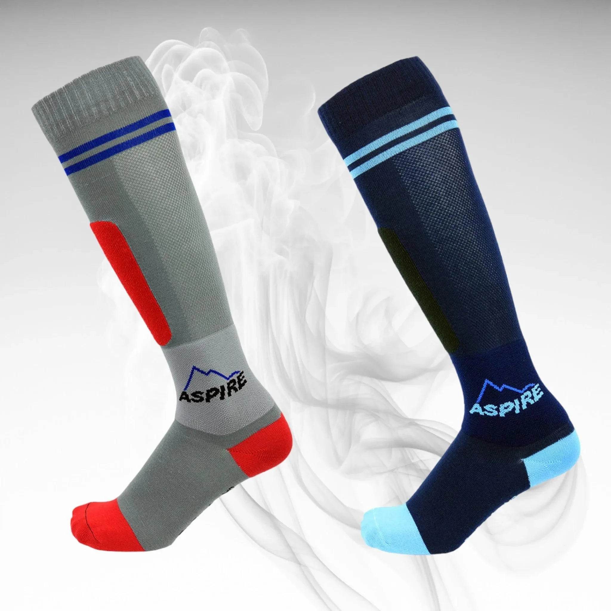 2023 Aspire Ski - D Ski Socks