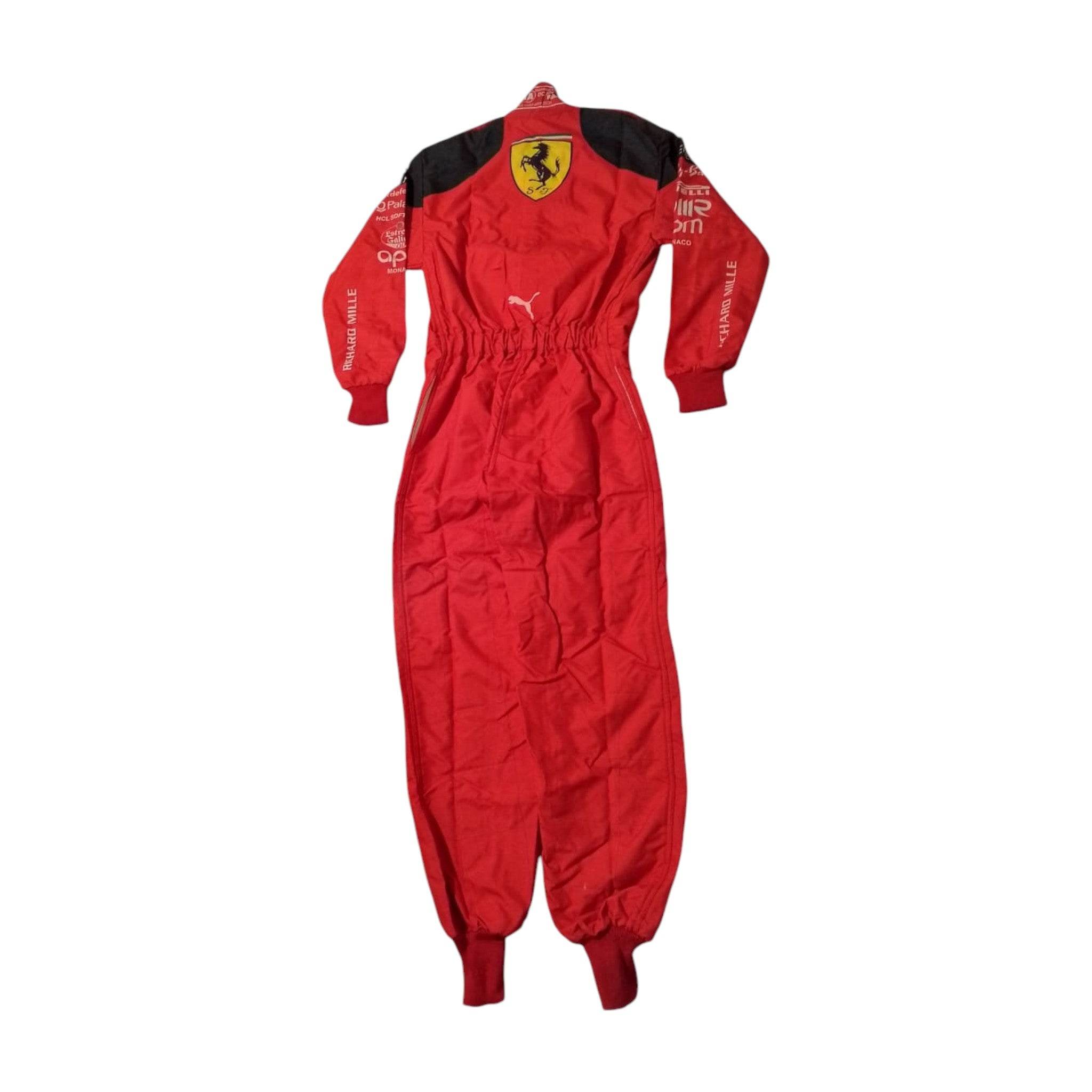 2023 Carlos Sainz Race Scuderia Ferrari F1 Race Suit - Dash Racegear Store