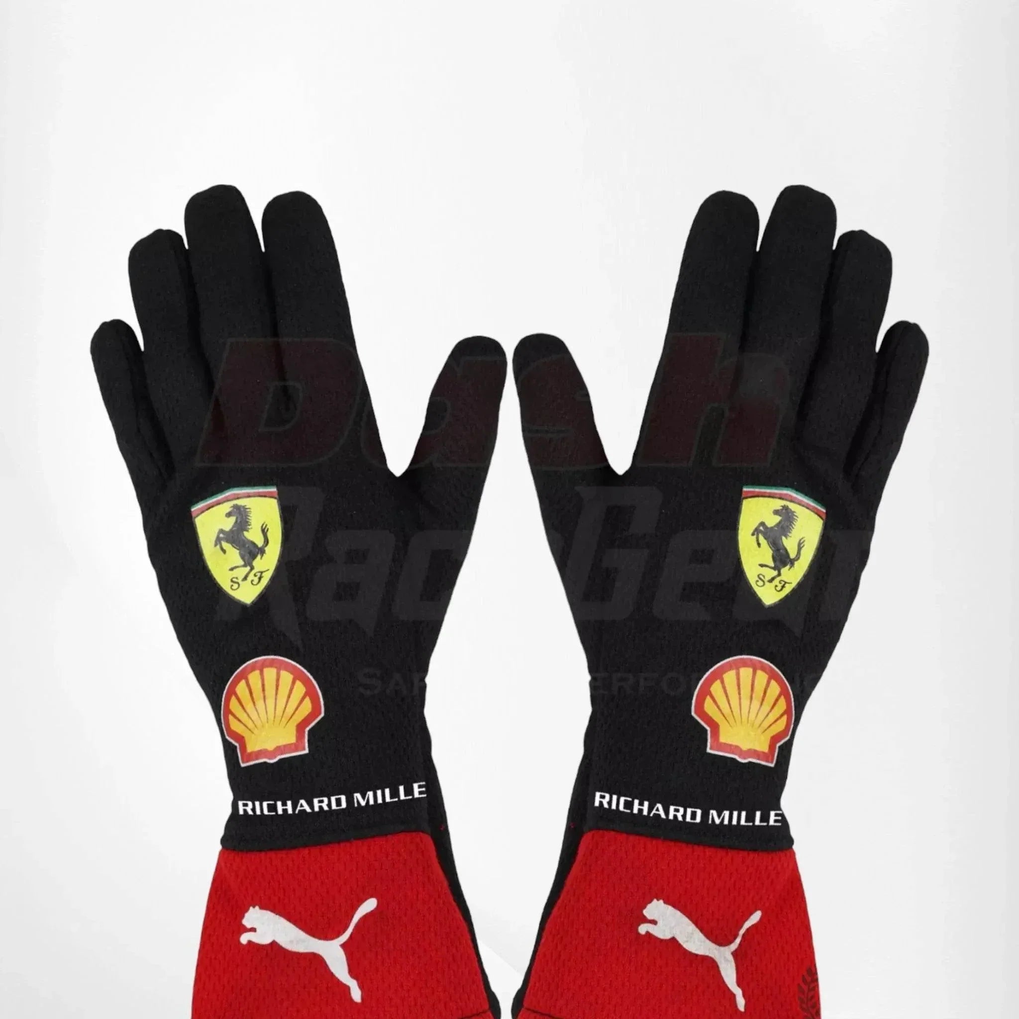 2023 Charles Leclerc Scuderia Ferrari F1 Gloves - XSmall | DASH RACEGEAR