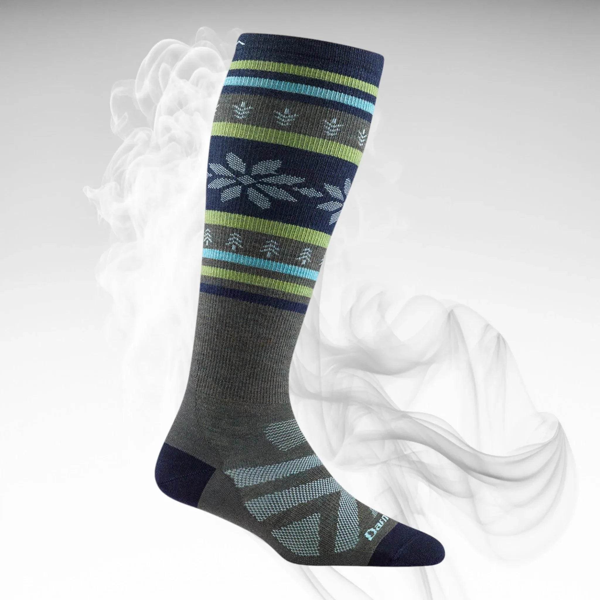 2023 Darn Tough Women's Light Ski Socks DASH RACEGEAR