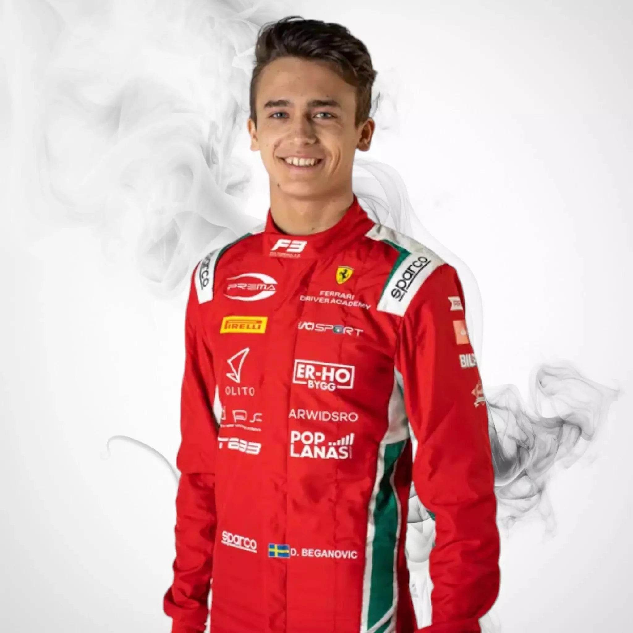 2023 Dino Beganovic PREMA Racing Suit - Dash Racegear Store