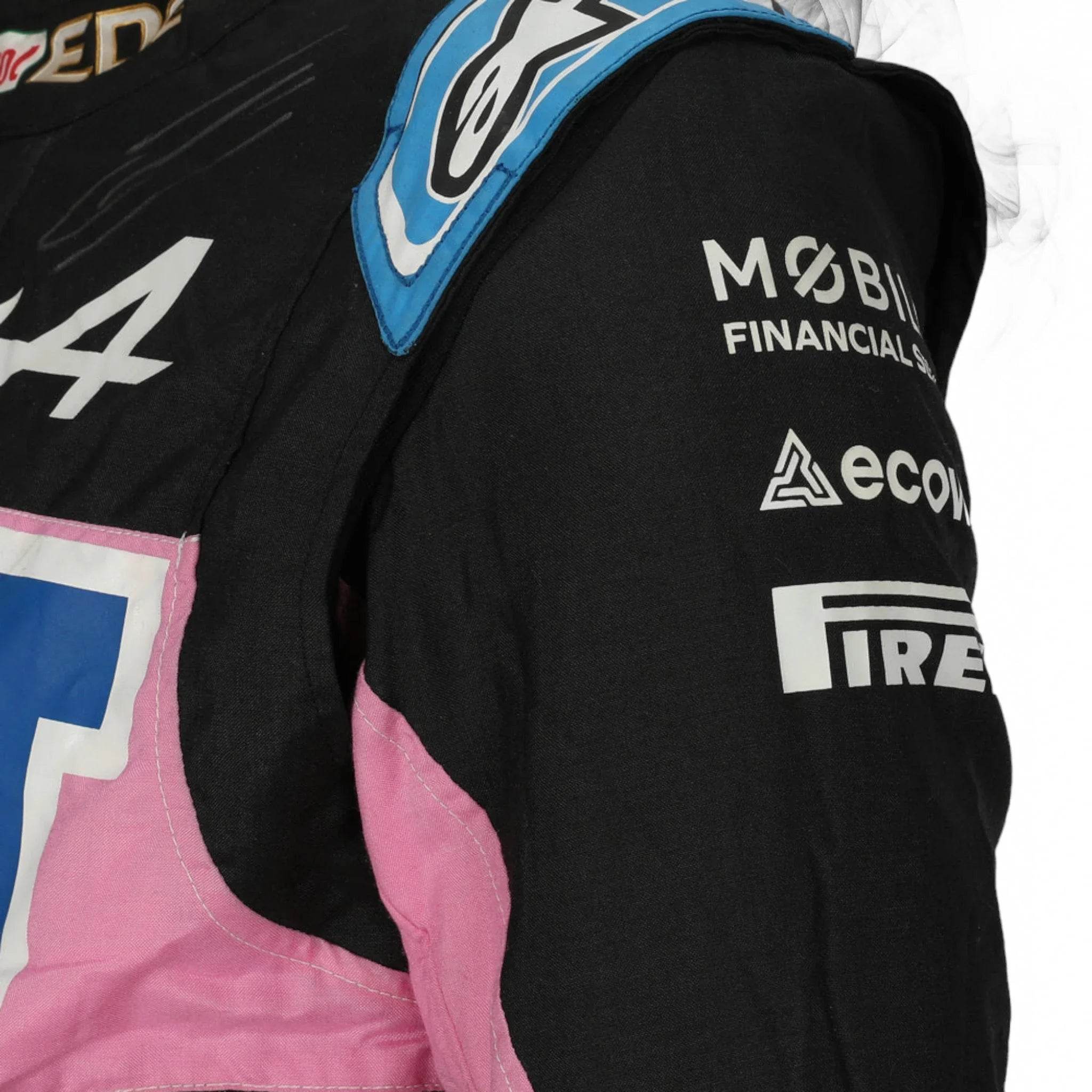 2023 Esteban Ocon BWT Alpine F1 Team Race Suit - Singapore GP