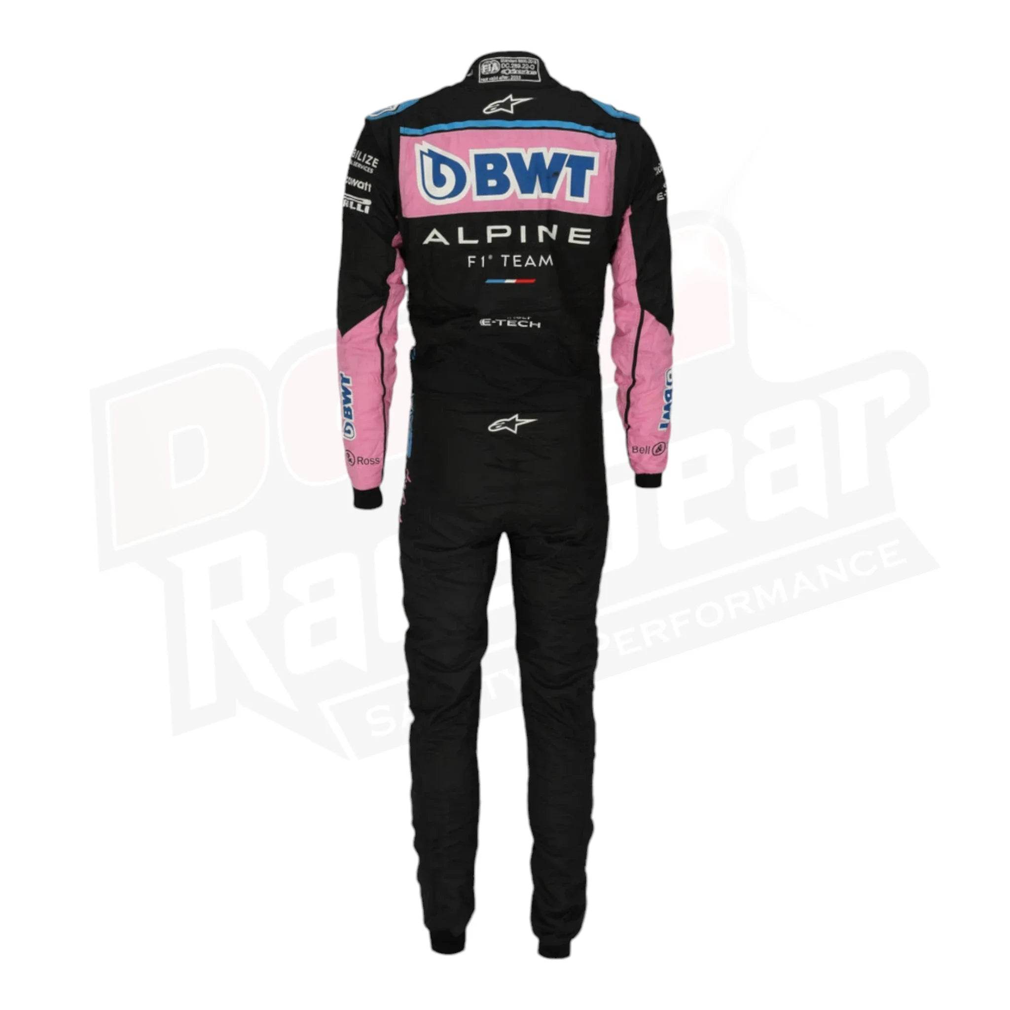 2023 Esteban Ocon BWT Alpine F1 Team Race Suit KIDS - US GP - Dash Racegear Store