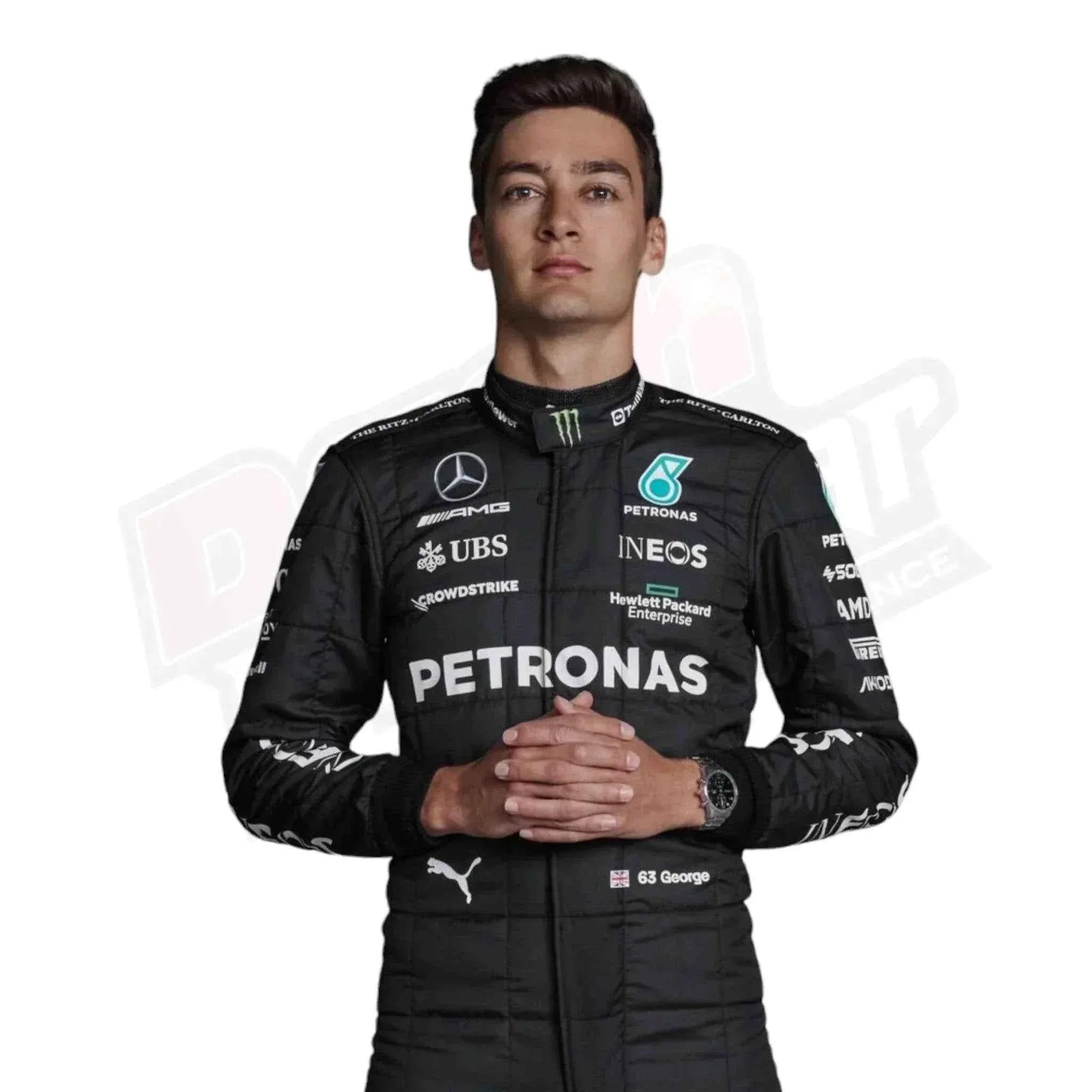 George Russell 2023 F1 Race Suit Replica – Mercedes Kids