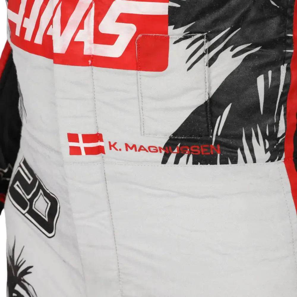 2023 Kevin Magnussen Haas F1 Team Race Suit - Miami GP - Dash Racegear Store