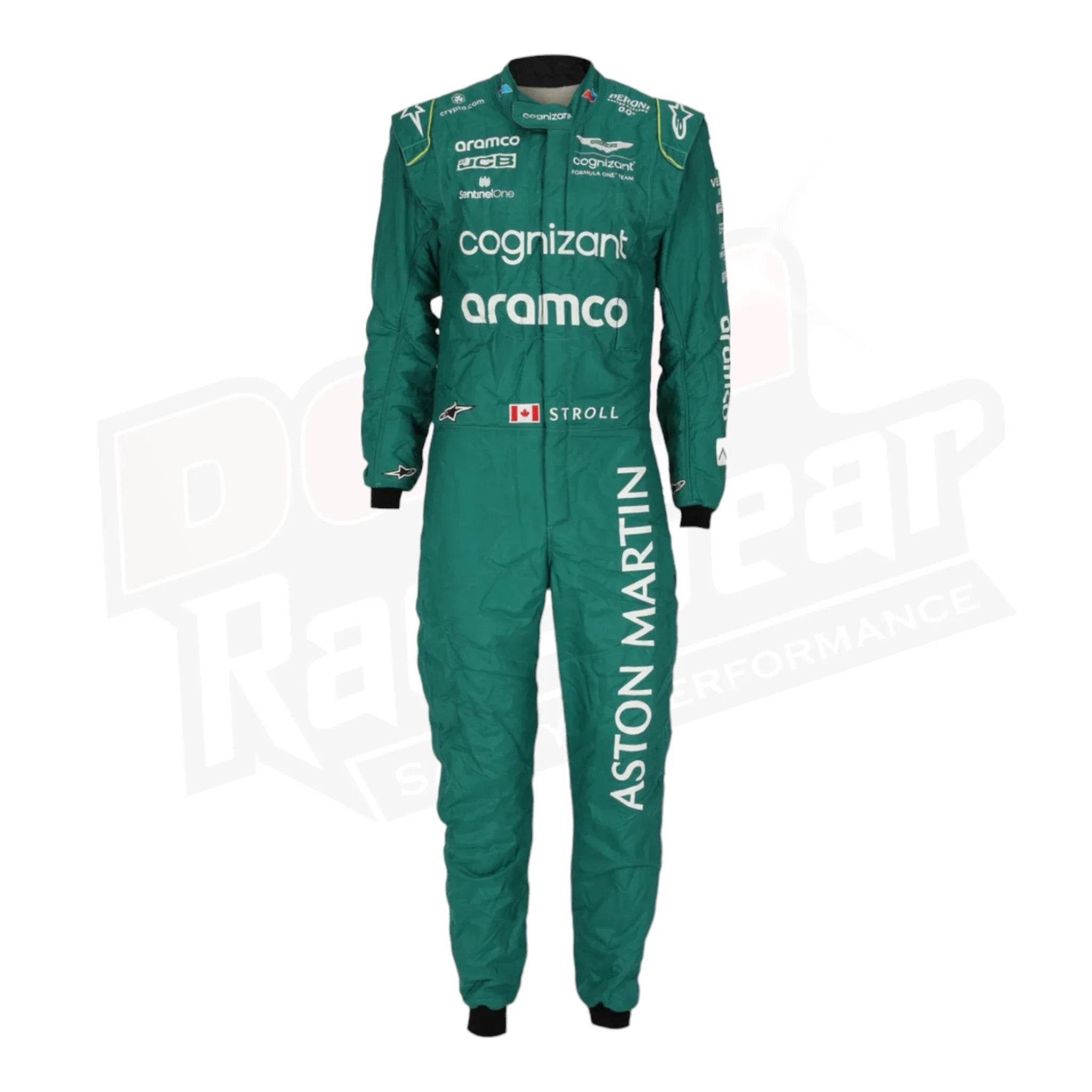 2023 Lance Stroll Aston Martin F1 Race Suit - Sao Paulo GP - Dash Racegear Store