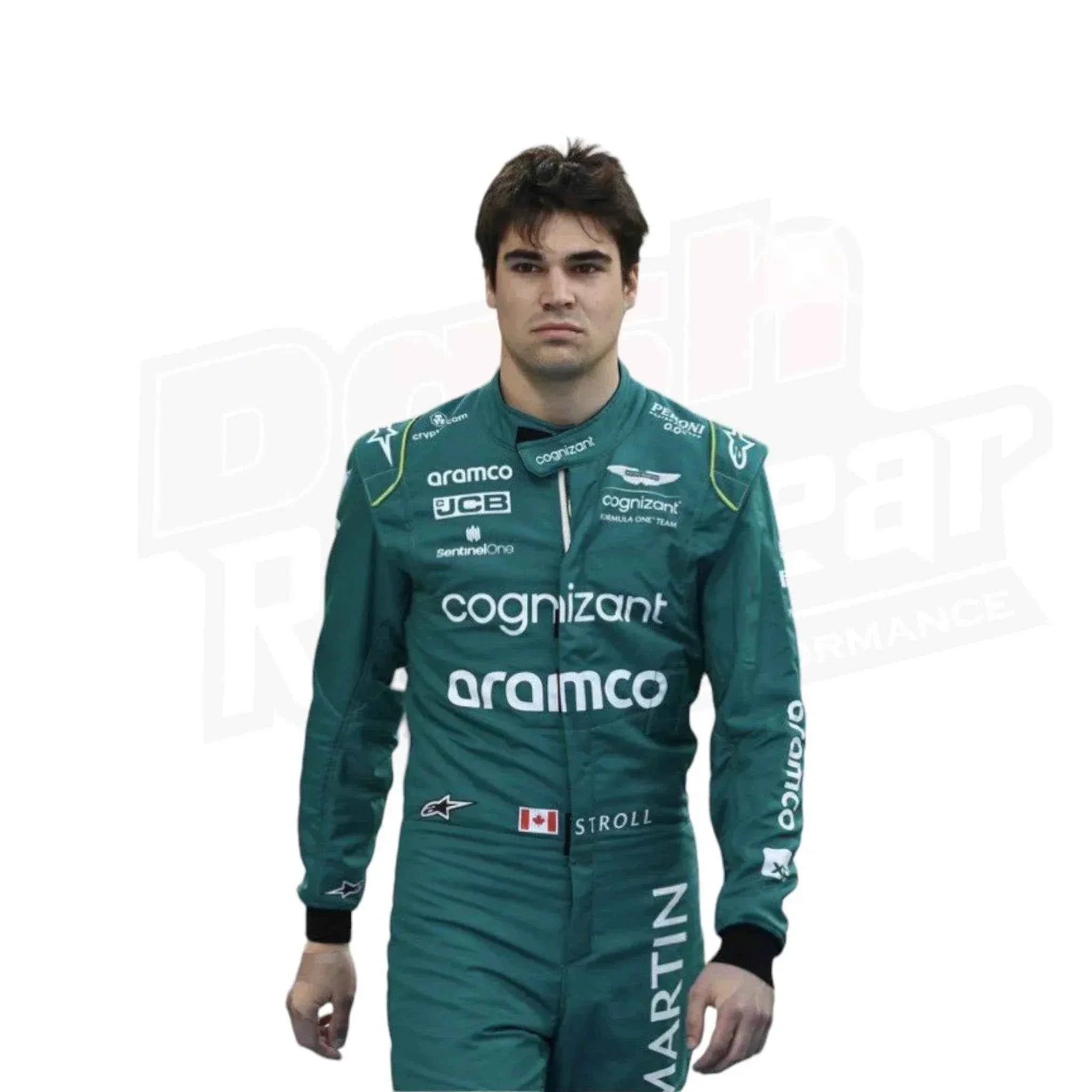 2023 Lance Stroll Aston Martin F1 Race Suit KIDS - Sao Paulo GP