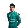 2023 Lance Stroll Aston Martin F1 Race Suit - Sao Paulo GP