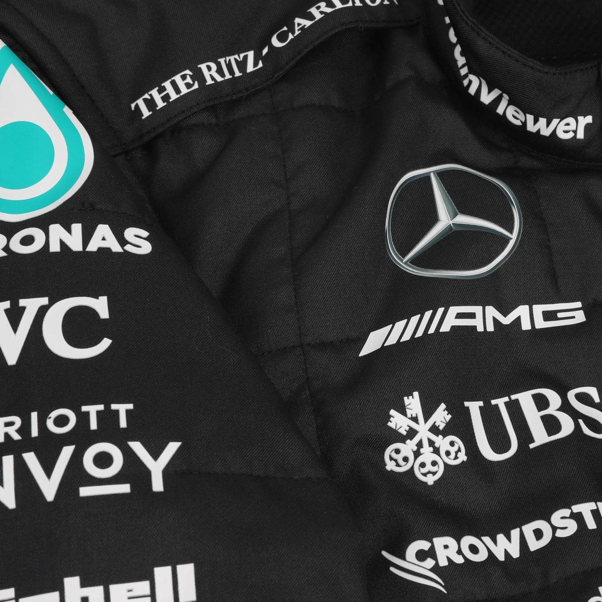 2023 Lewis Hamilton Mercedes-AMG Petronas F1 Team Replica Race Suit KIDS - Dash Racegear Store