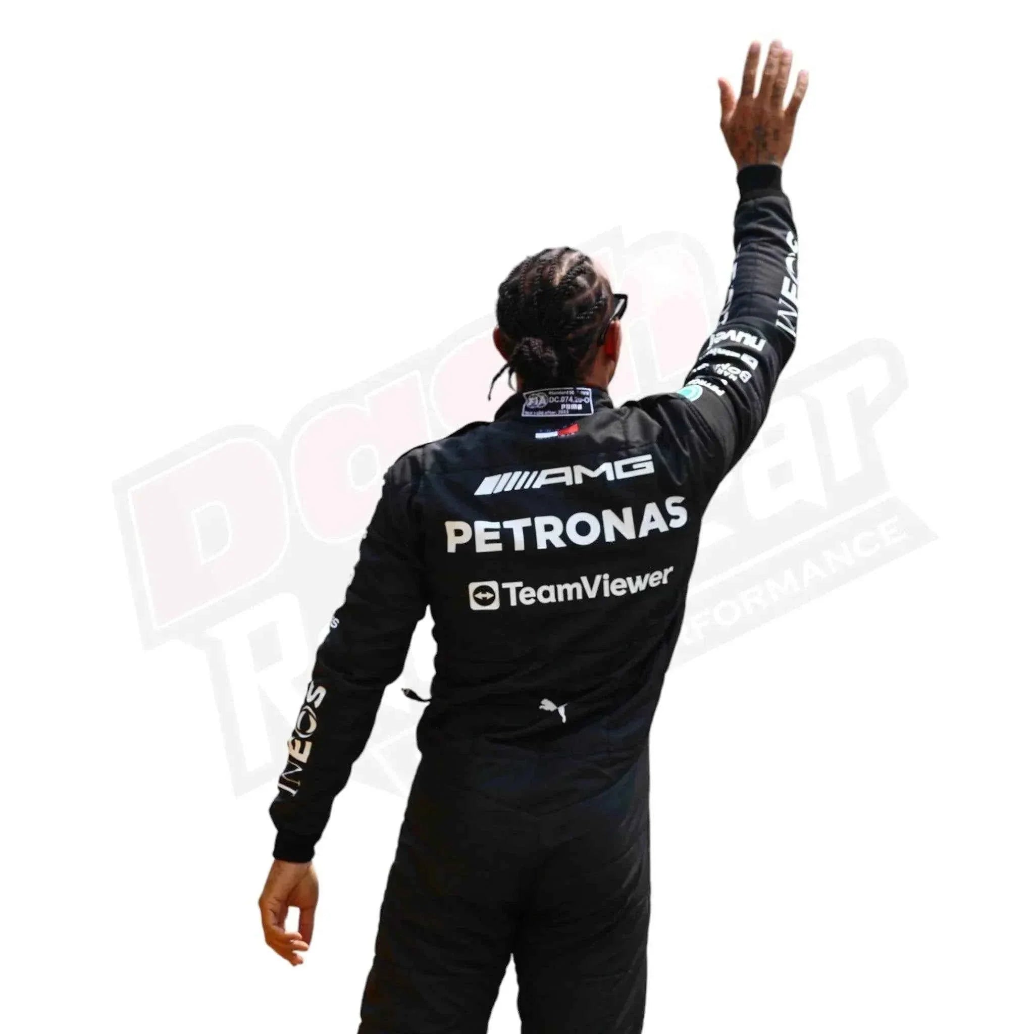 2023 Lewis Hamilton Mercedes - AMG Petronas F1 Team Replica Race Suit KIDS