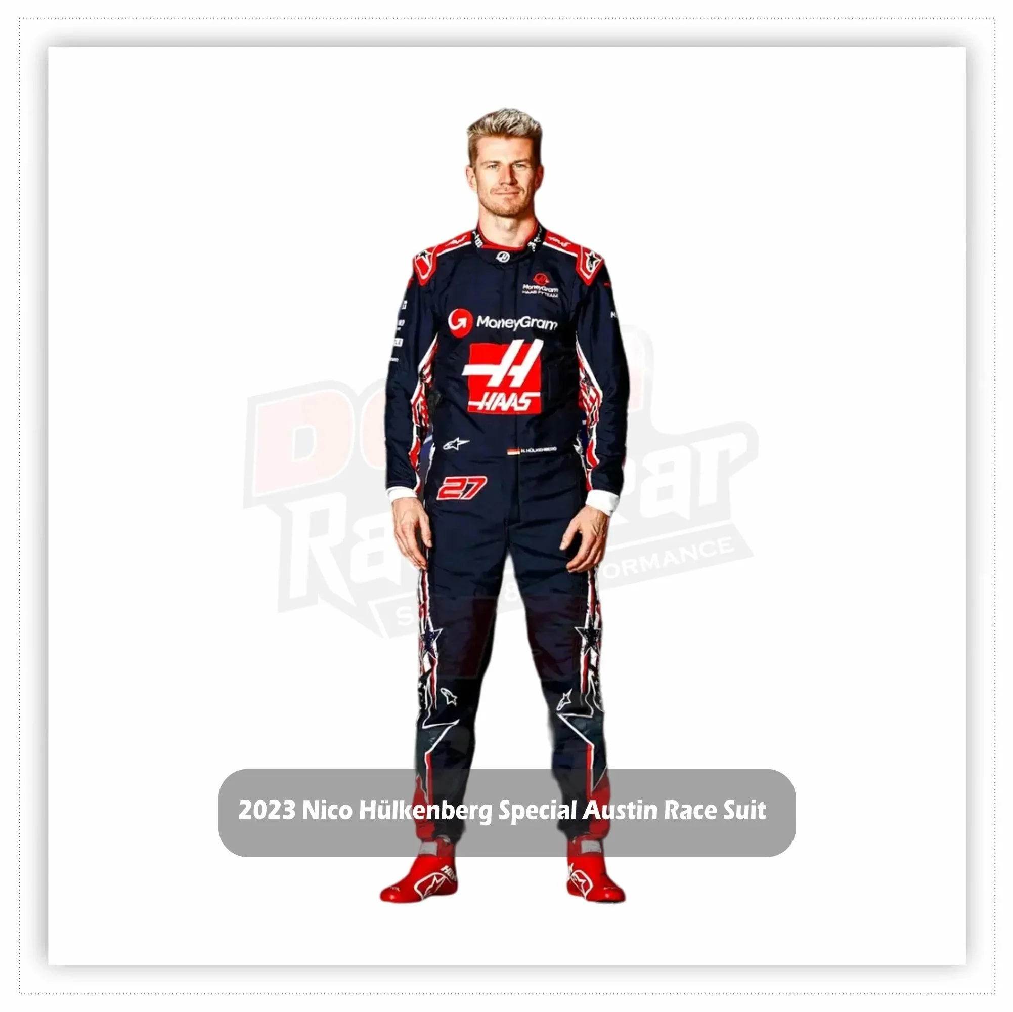 2023 Nico Hülkenberg Special Austin Race Suit - Us Grand Prix - Dash Racegear Store
