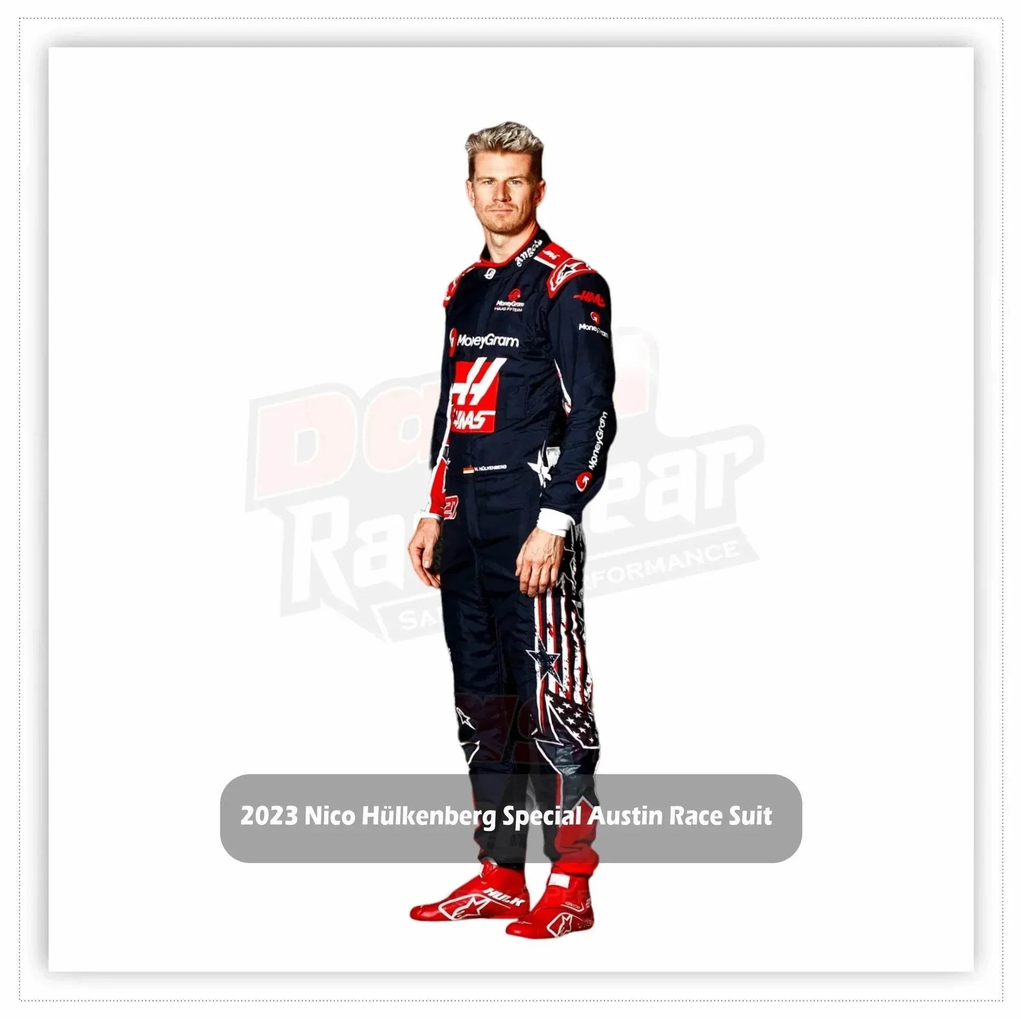 2023 Nico Hülkenberg Special Austin Race Suit - Us Grand Prix DASH RACEGEAR