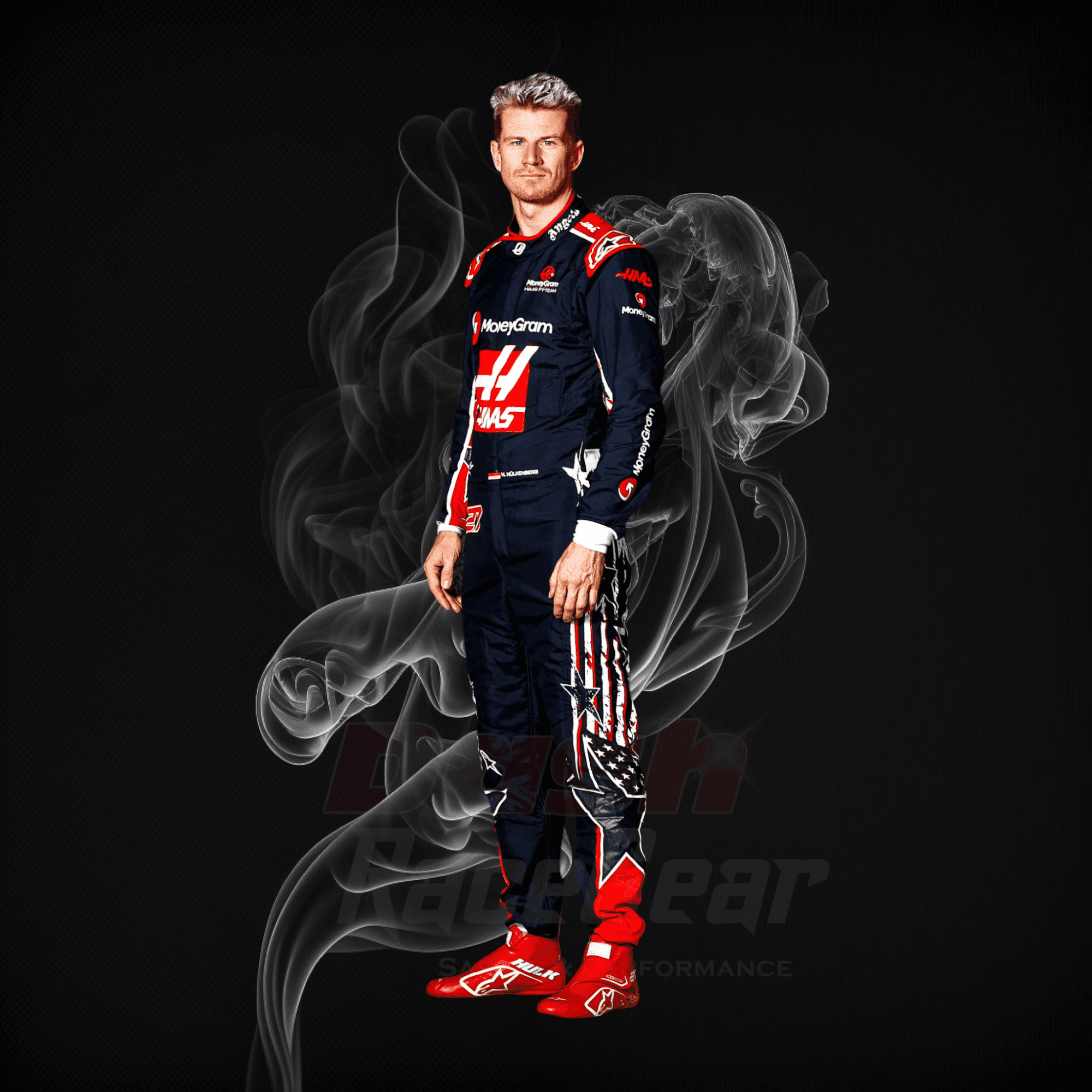 2023 Nico Hülkenberg Special Austin Race Suit KIDS - Us Grand Prix - Dash Racegear Store