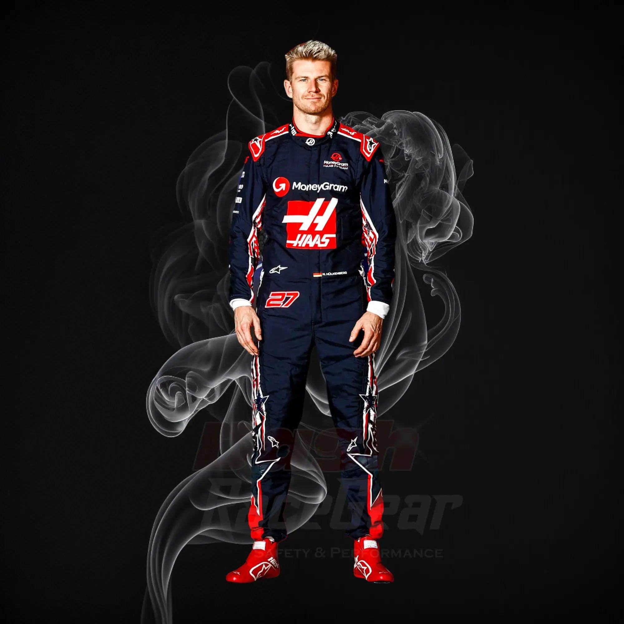 2023 Nico Hülkenberg Special Austin Race Suit KIDS - Us Grand Prix - Dash Racegear Store