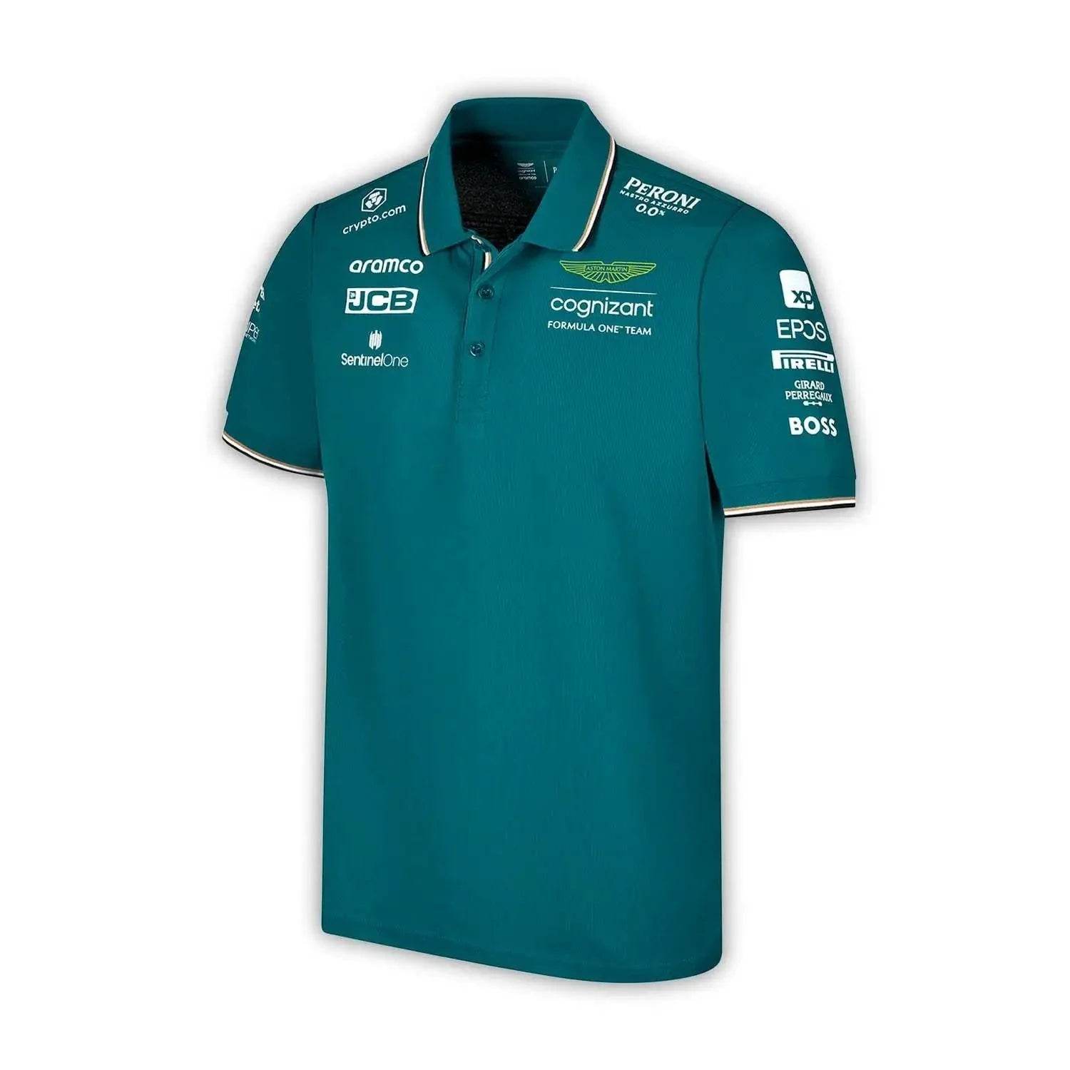 Aston Martin F1 2023 Official Team Polo - Dash Racegear Store