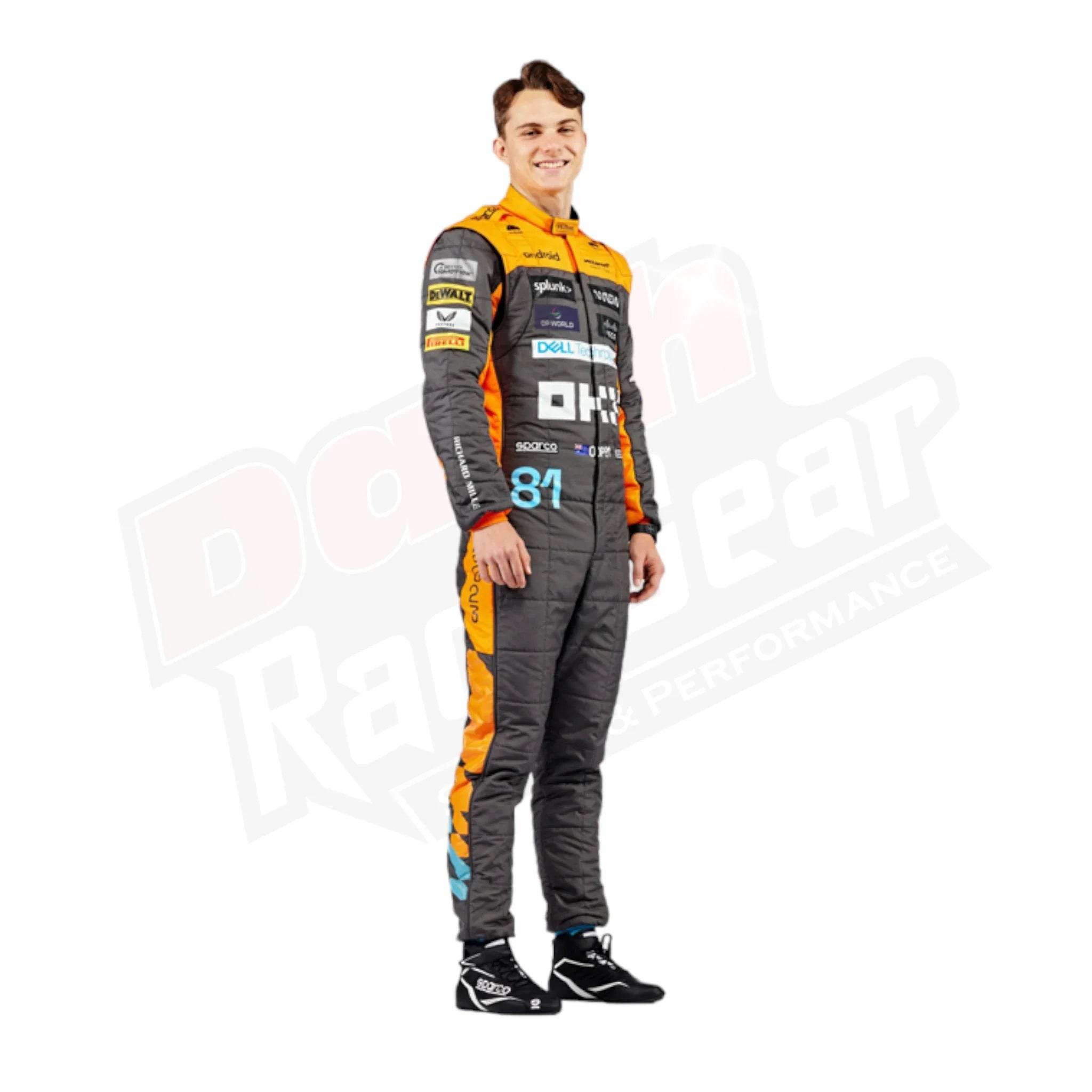 2023 Oscar Piastri McLaren Formula 1 Race Suit KIDS - Dash Racegear Store