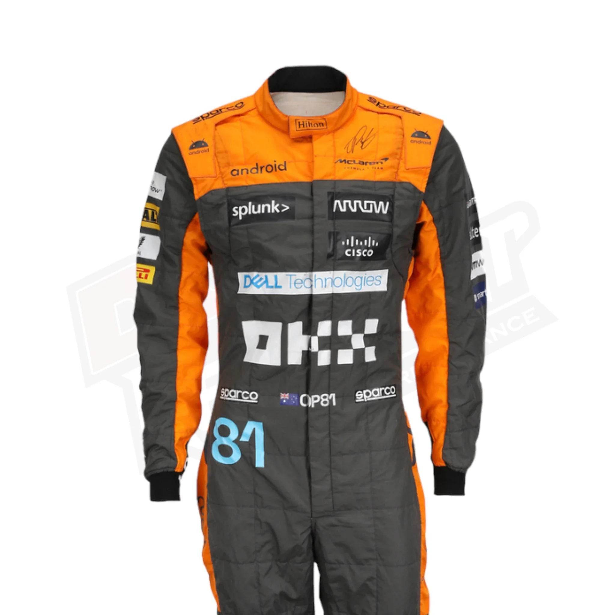 2023 New Oscar Piastri official Replica Race Suit Team McLaren F1 - Dash Racegear Store