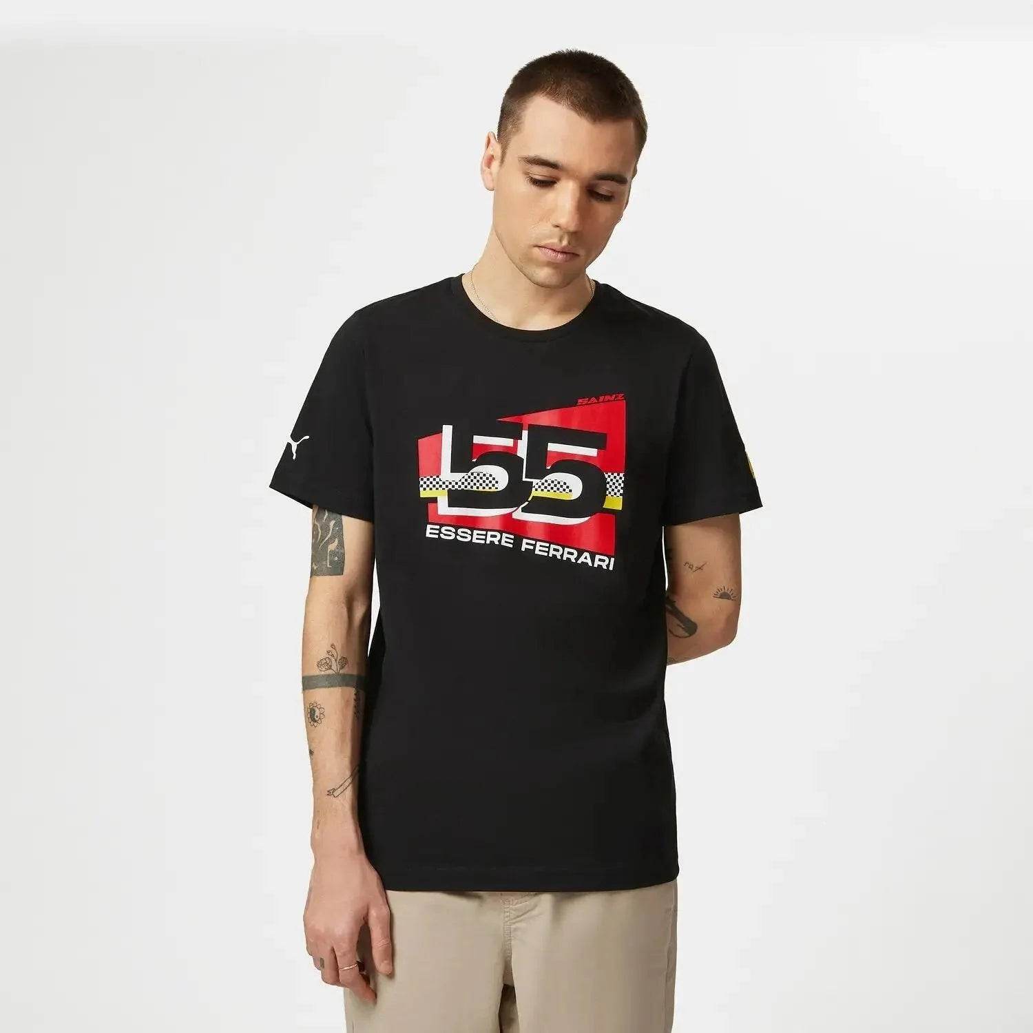 Scuderia Ferrari 2023 Sainz Graphic T-Shirt - Dash Racegear Store