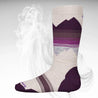 2023 Smartwool JR Ski Light Cushion Socks - Large - Purple