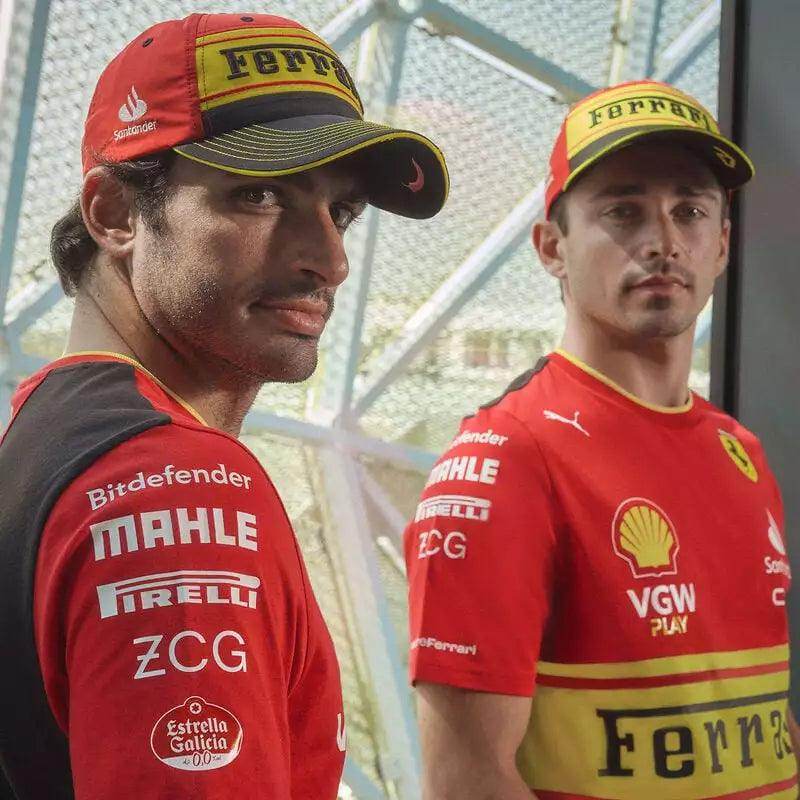 2023 Scuderia Ferrari F1 Team T - shirt Monza Special Edition