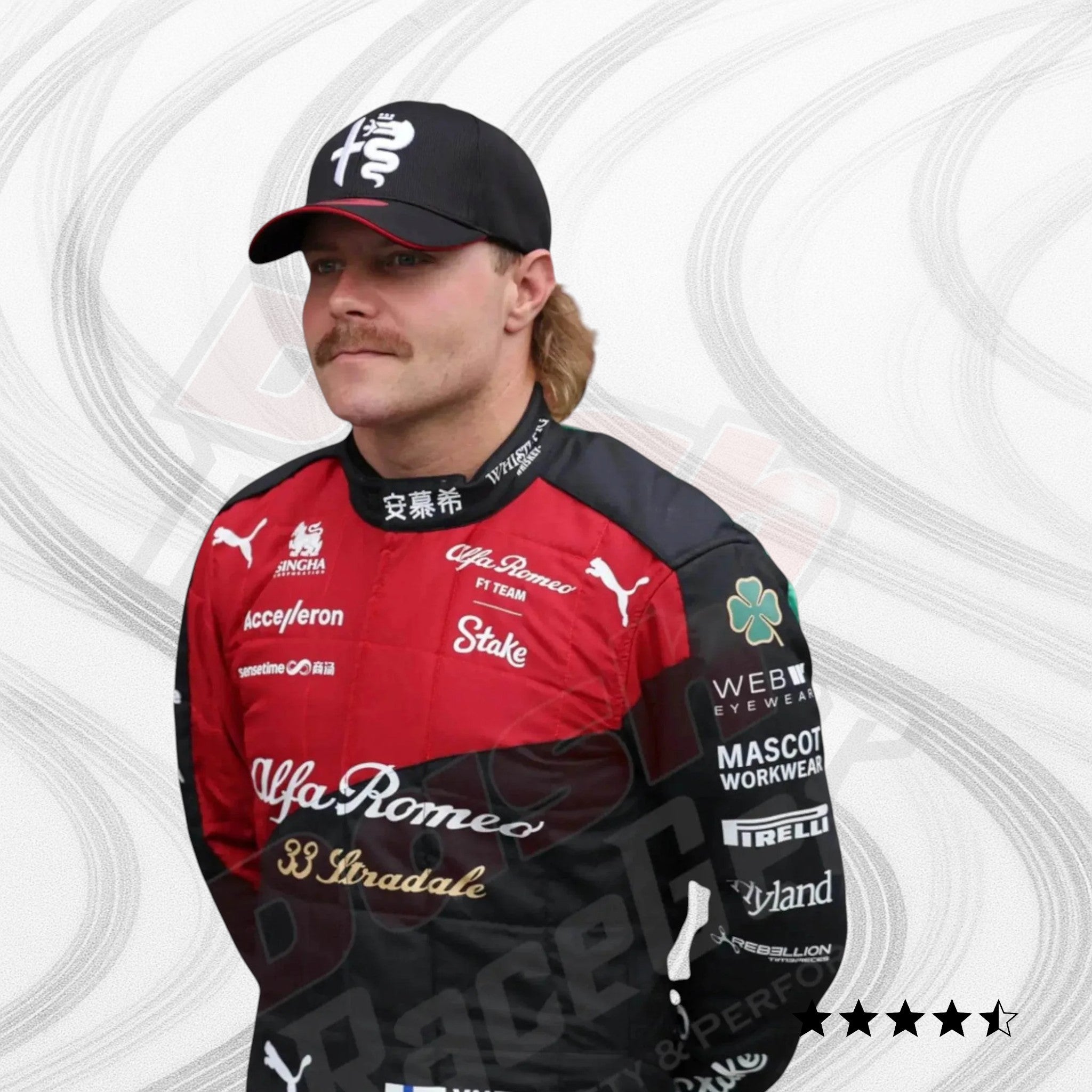 2023 Valtteri Bottas Alfa Romeo Race Suit  Italian GP