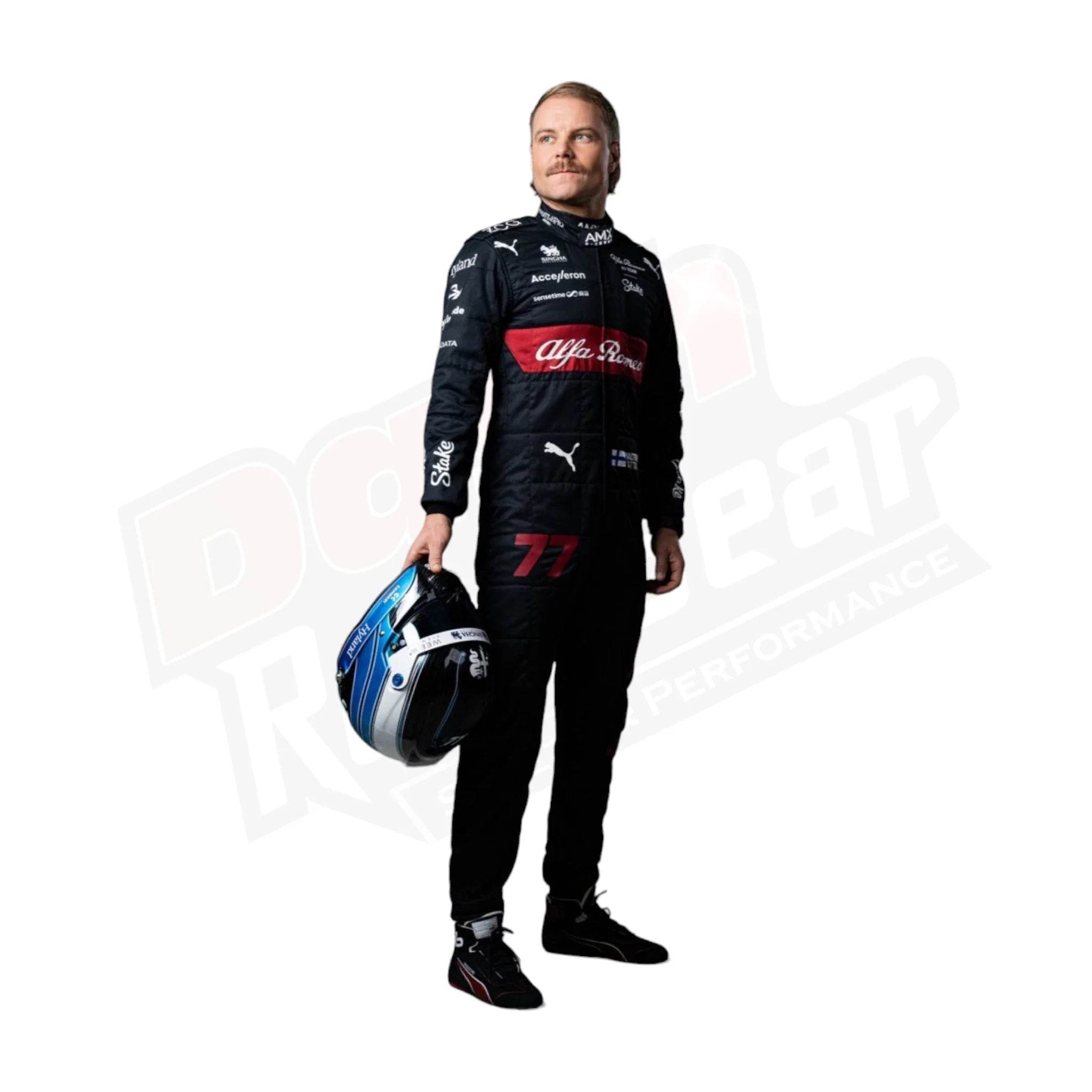 2023 Valtteri Bottas Alfa Romeo F1 Race Suit KIDS - Dash Racegear Store