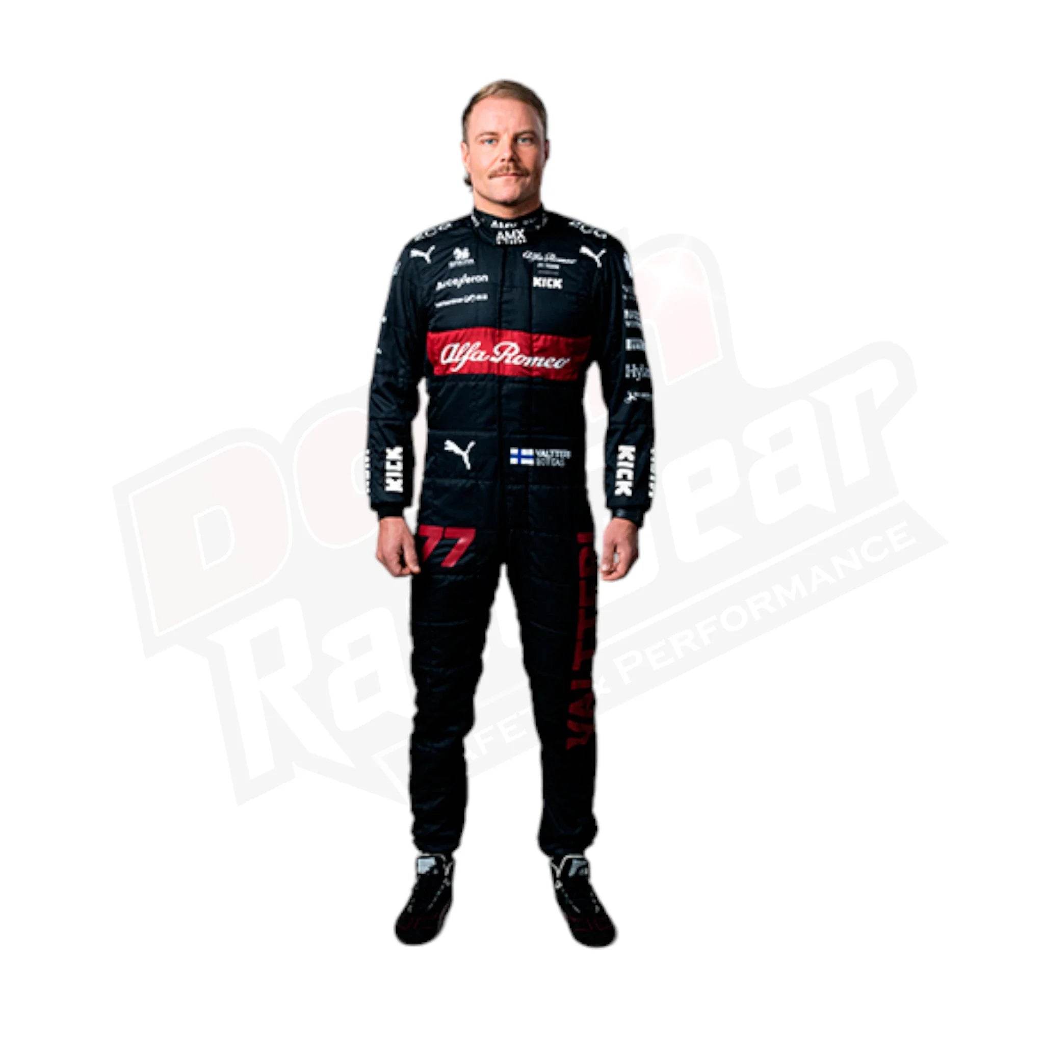 2023 Valtteri Bottas Alfa Romeo F1 Race Suit KIDS - Dash Racegear Store