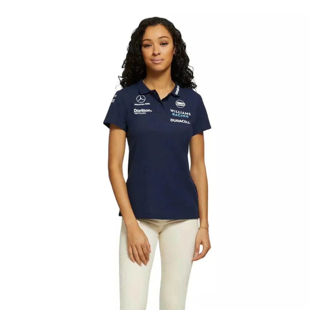 2023 Women's CVC Media Polo Navy - XX - Large