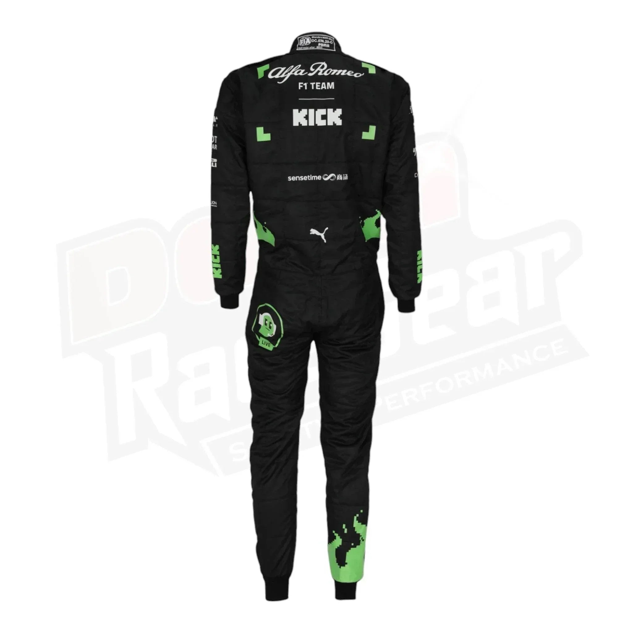 2023 Zhou Guanyu Alfa Romeo F1 Team Racing Suit– Belgian GP